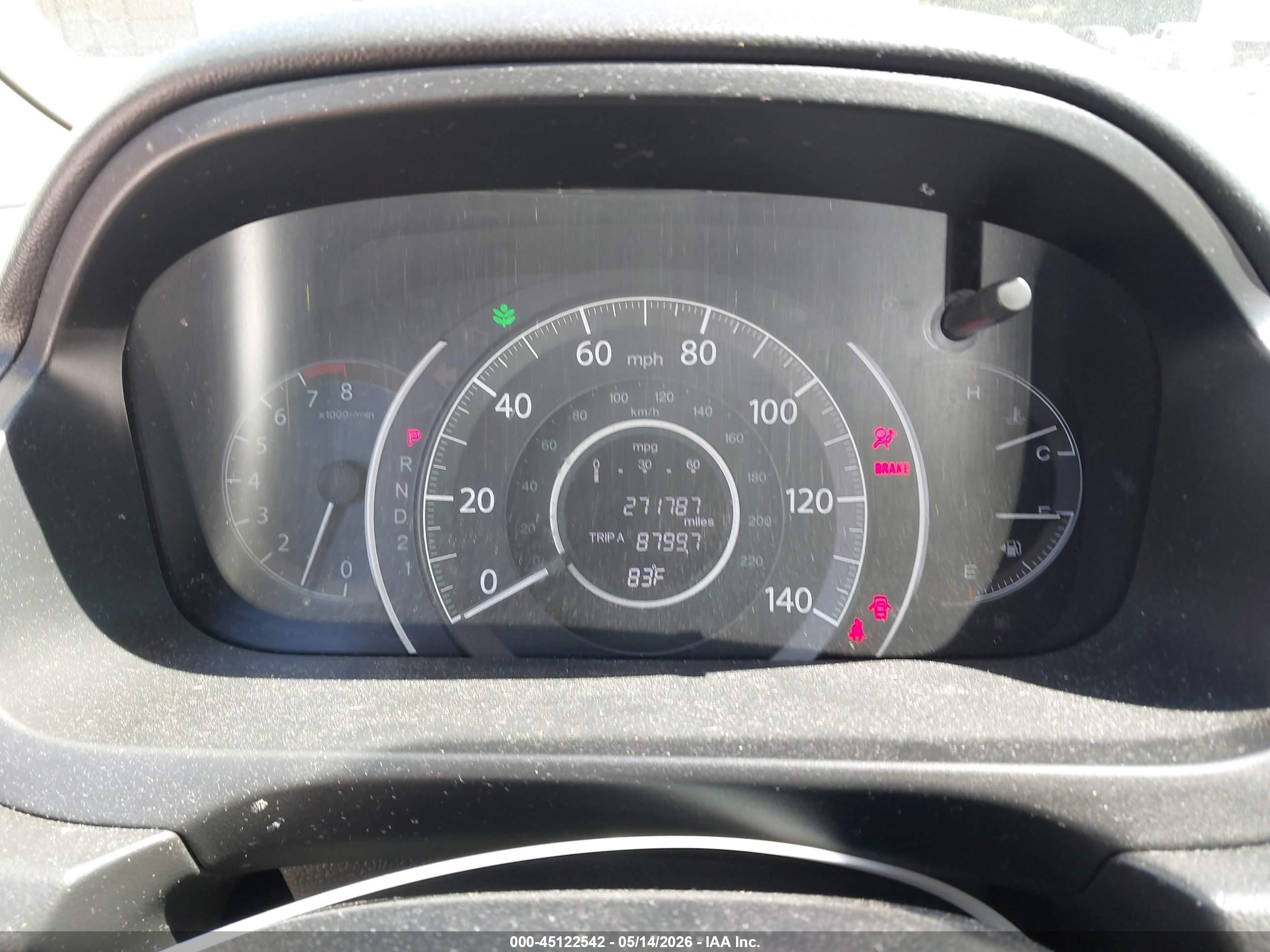 2012 Honda Cr-v Ex Black vin: 5J6RM3H57CL007778