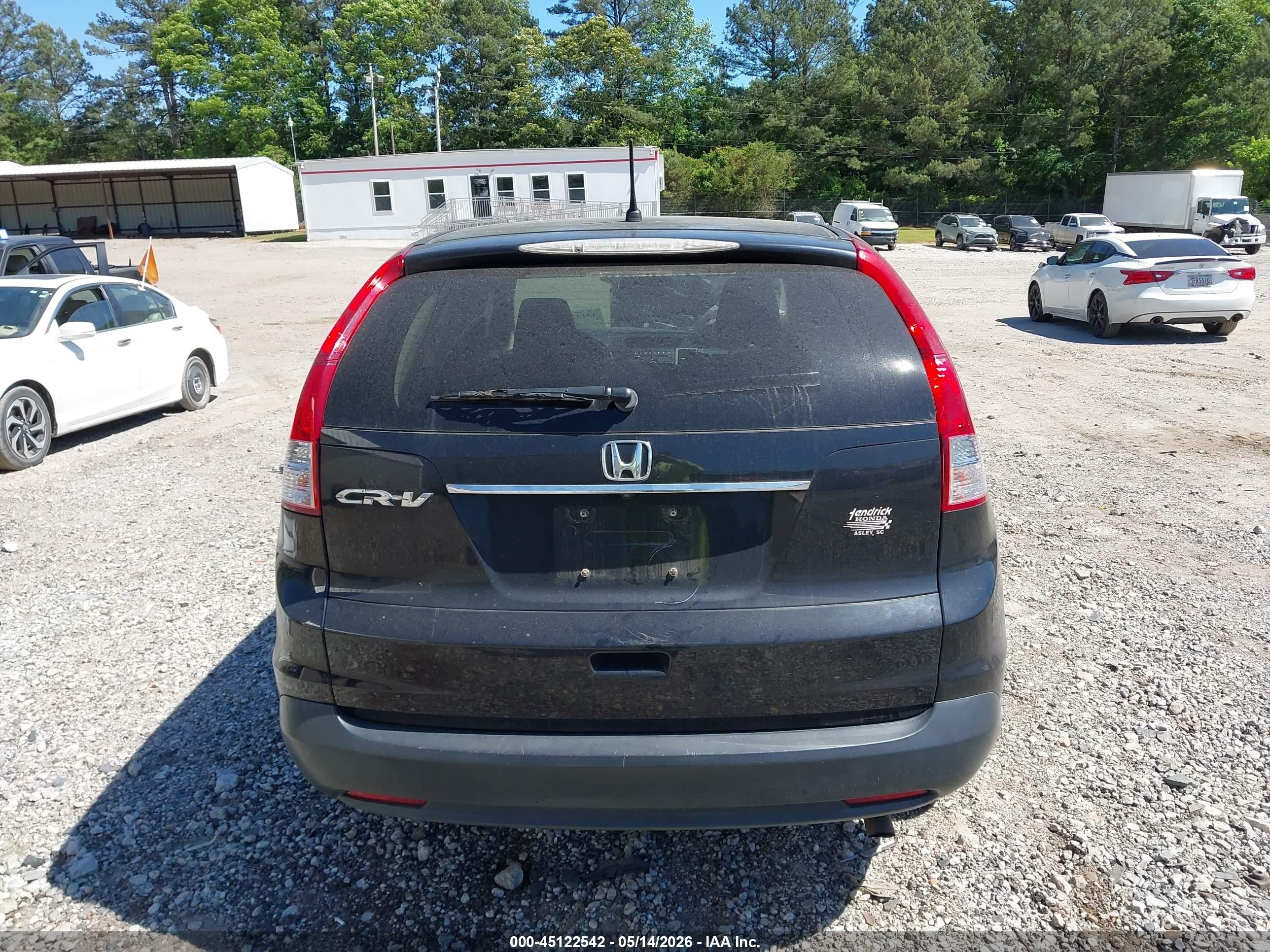2012 Honda Cr-v Ex Black vin: 5J6RM3H57CL007778