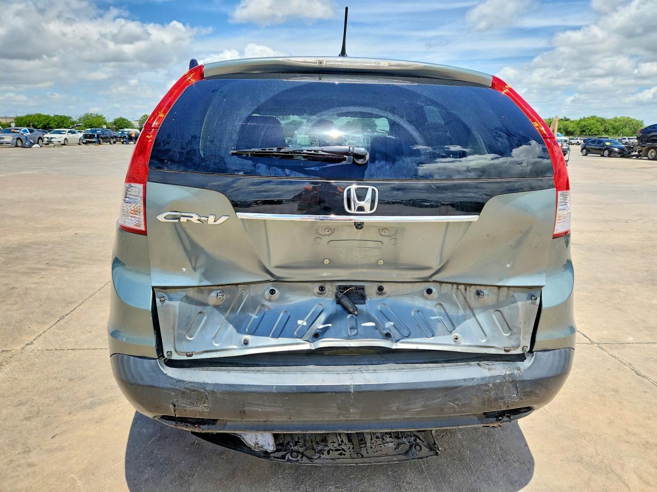 2012 Honda Cr-v Ex Turquoise vin: 5J6RM3H57CL010809