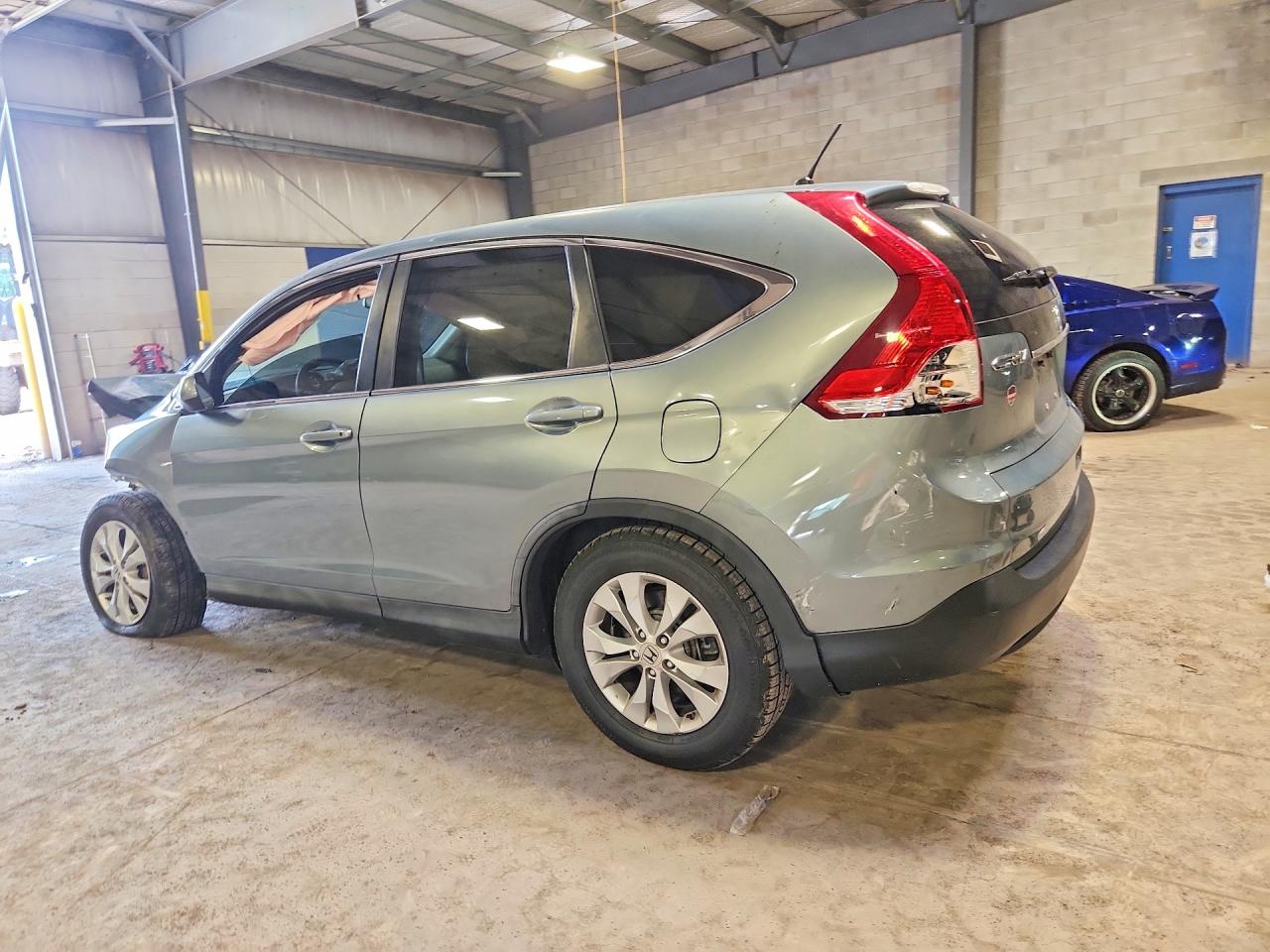 2012 Honda Cr-v Ex Turquoise vin: 5J6RM3H57CL010891