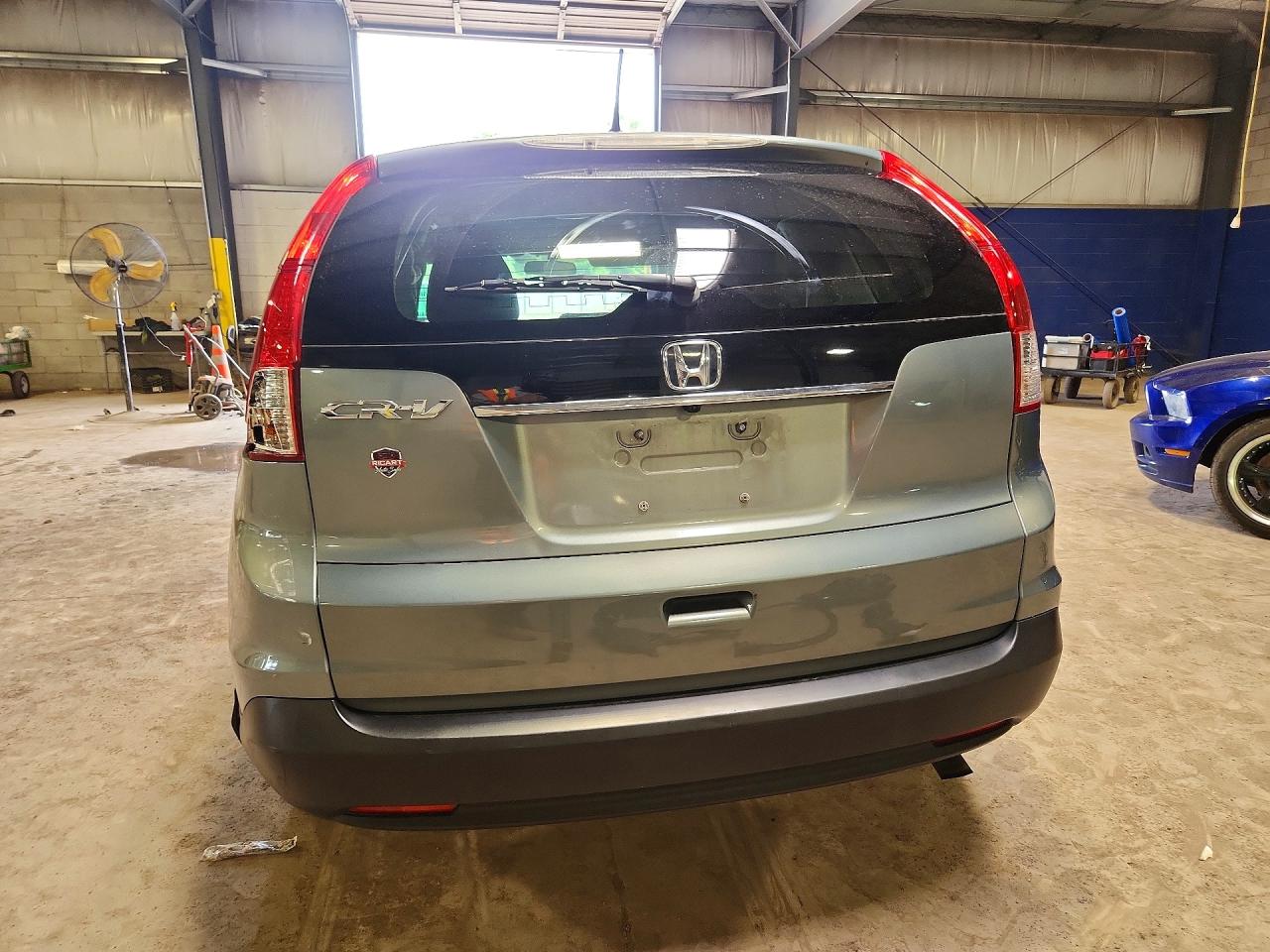 2012 Honda Cr-v Ex Turquoise vin: 5J6RM3H57CL010891