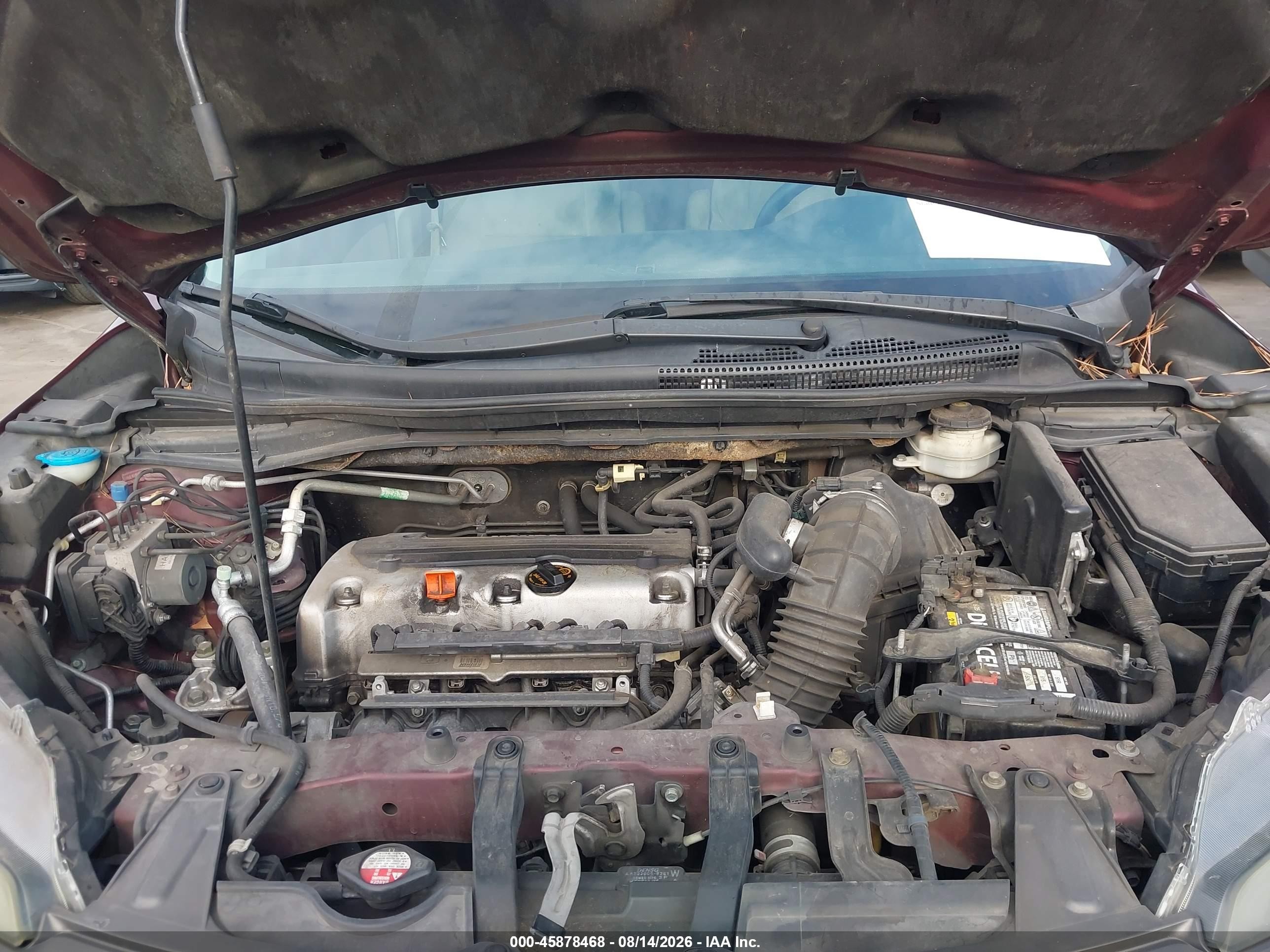 2012 Honda Cr-v Ex Темно-бордовый vin: 5J6RM3H57CL018893
