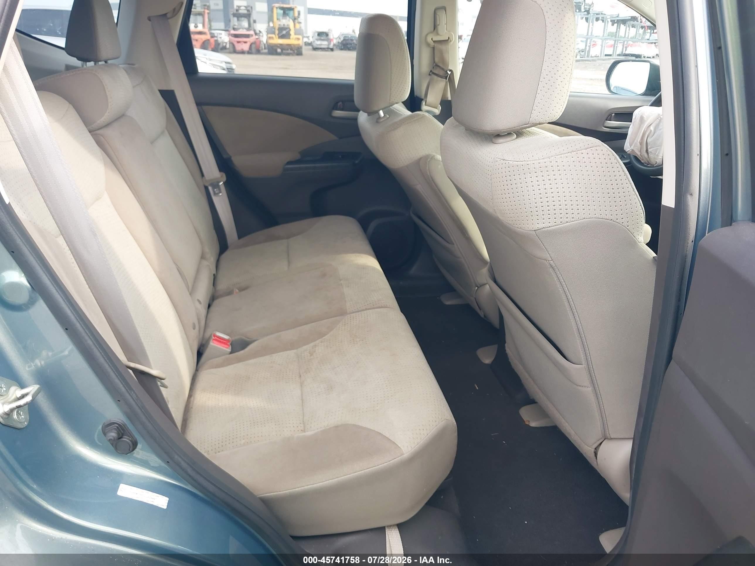 2012 Honda Cr-v Ex Gray vin: 5J6RM3H57CL039467