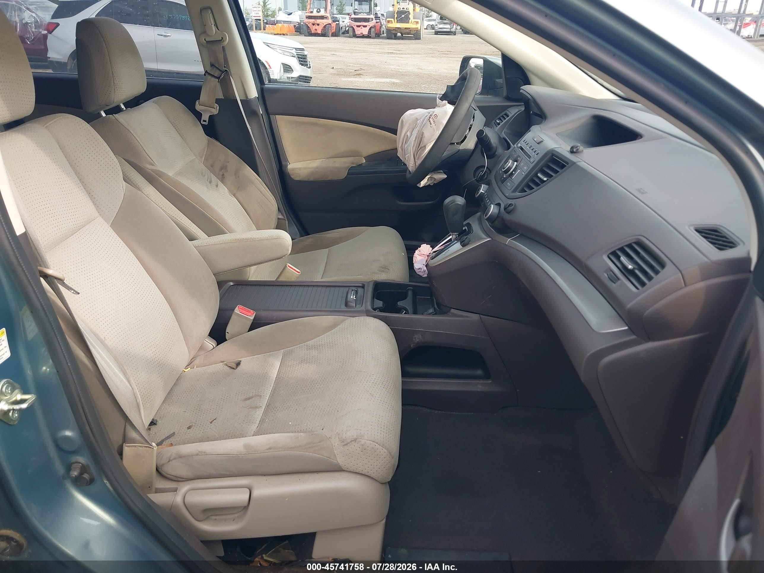 2012 Honda Cr-v Ex Gray vin: 5J6RM3H57CL039467