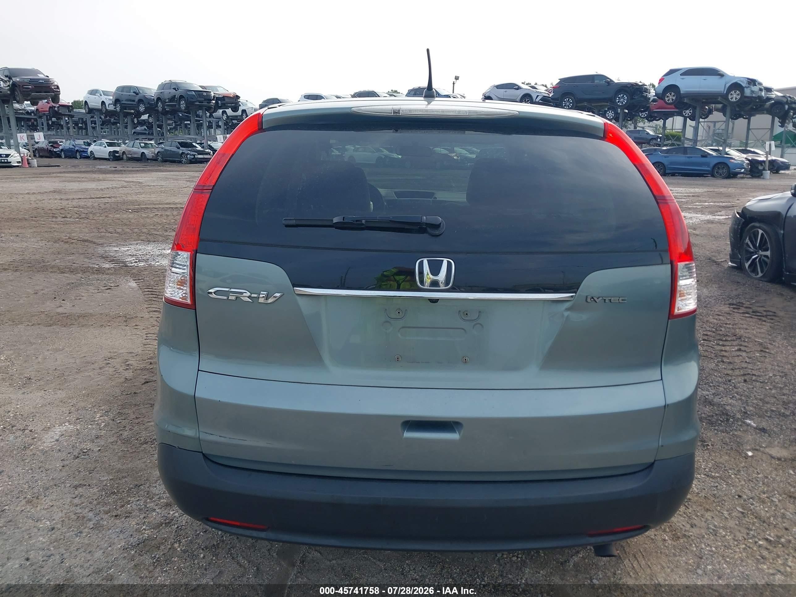 2012 Honda Cr-v Ex Gray vin: 5J6RM3H57CL039467