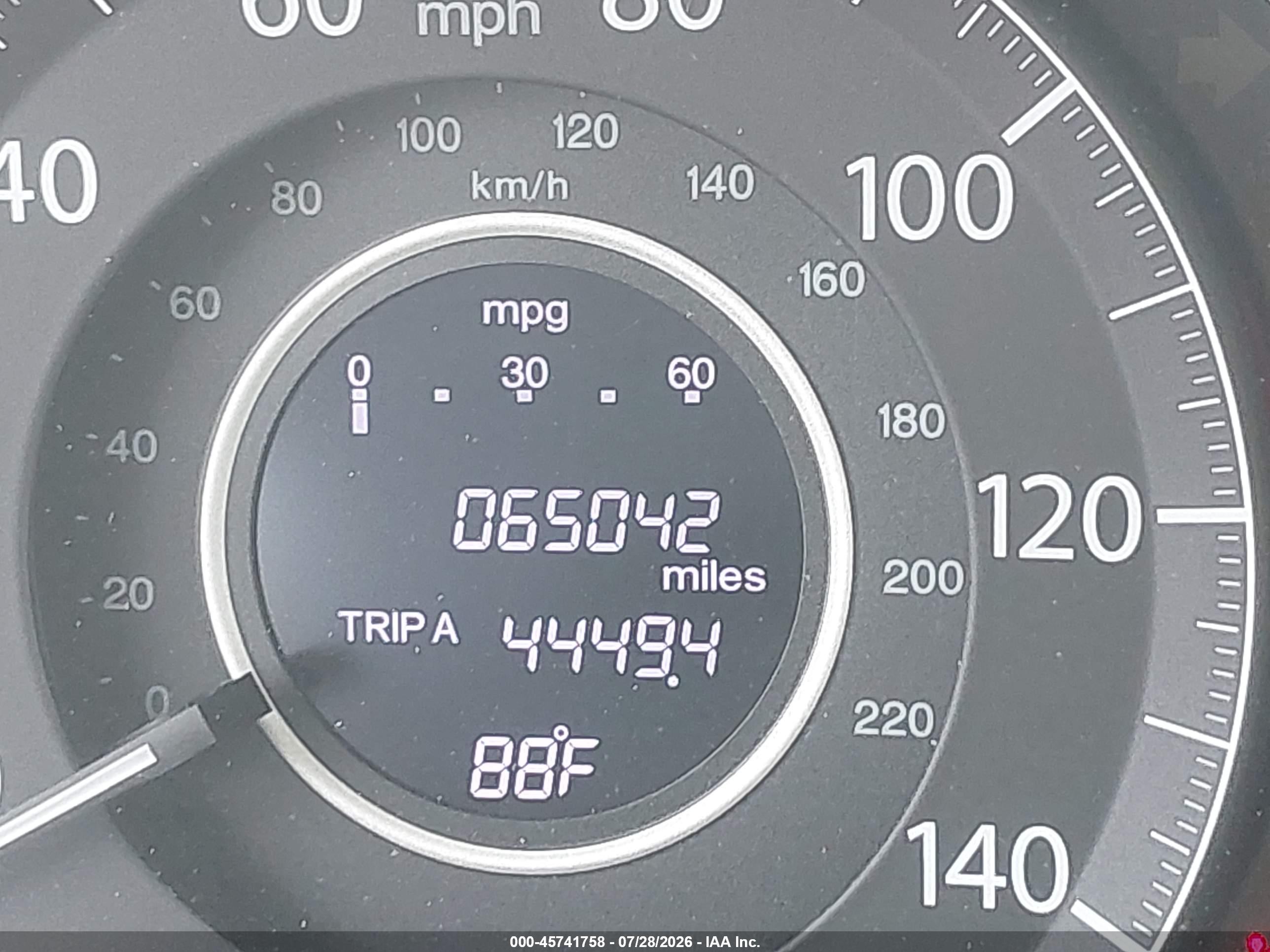 2012 Honda Cr-v Ex Gray vin: 5J6RM3H57CL039467