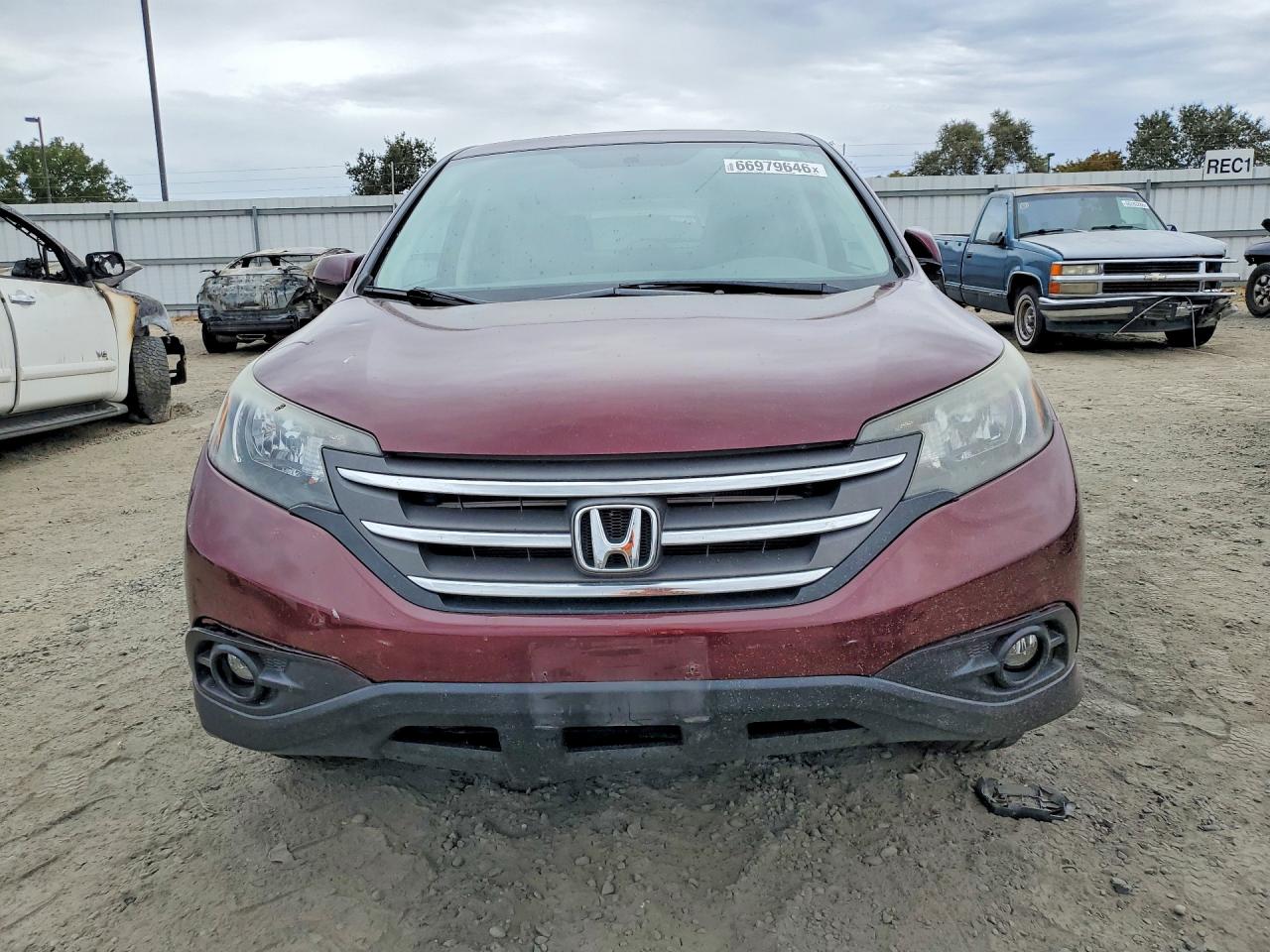 2012 Honda Cr-v Ex Burgundy vin: 5J6RM3H57CL039873