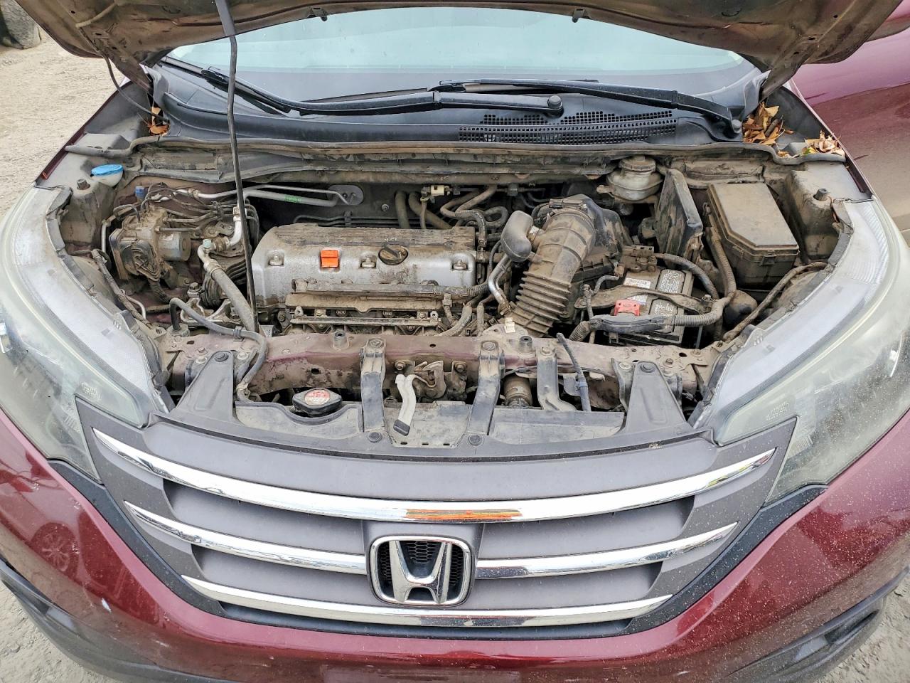 2012 Honda Cr-v Ex Burgundy vin: 5J6RM3H57CL039873