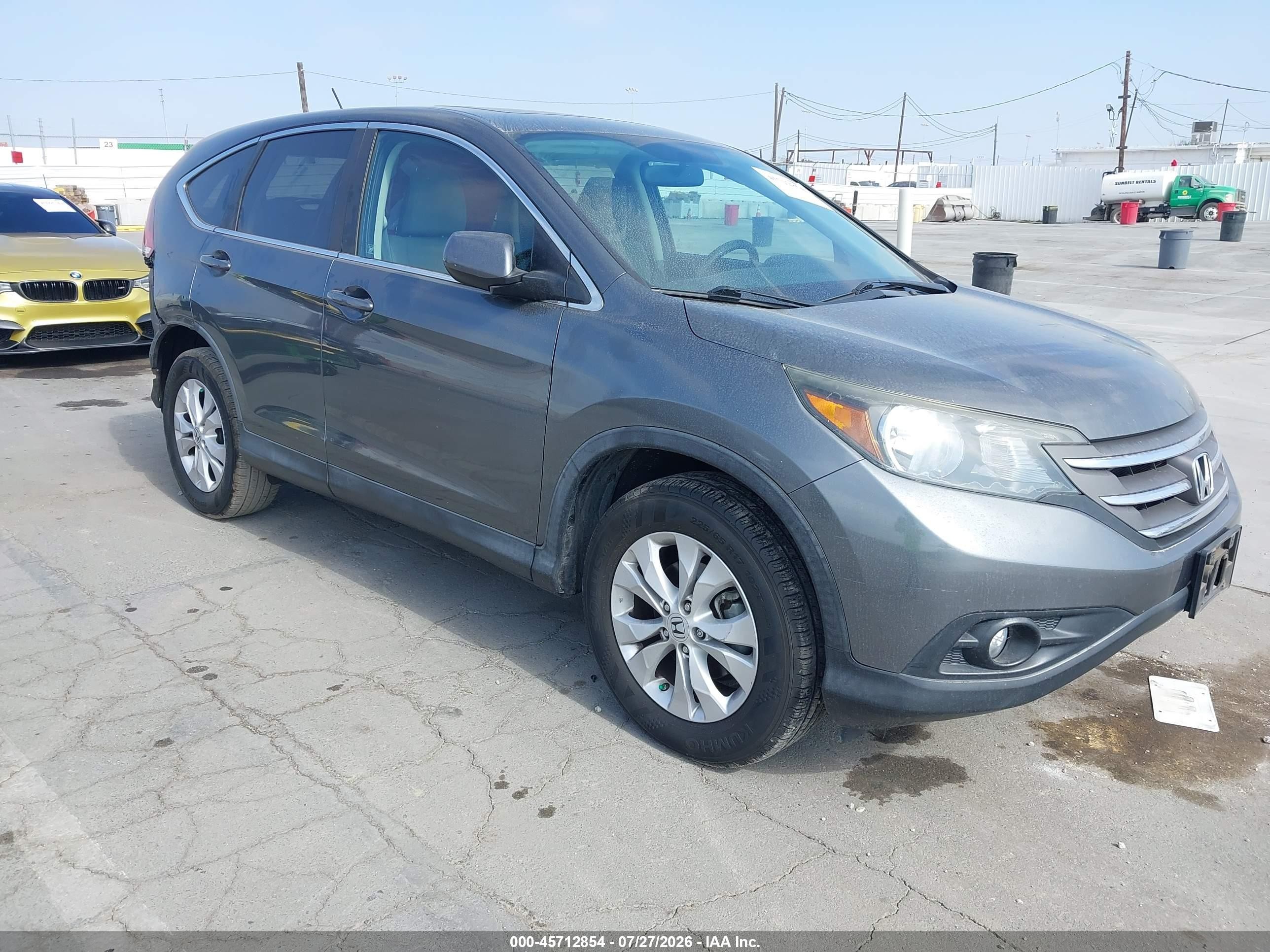 2012 Honda Cr-v Ex Gray vin: 5J6RM3H57CL040957