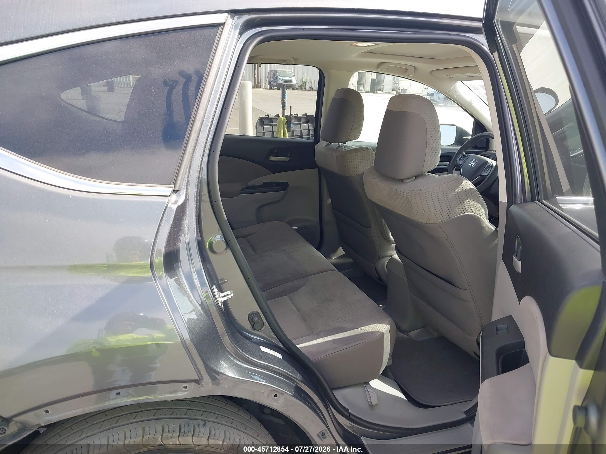 2012 Honda Cr-v Ex Gray vin: 5J6RM3H57CL040957