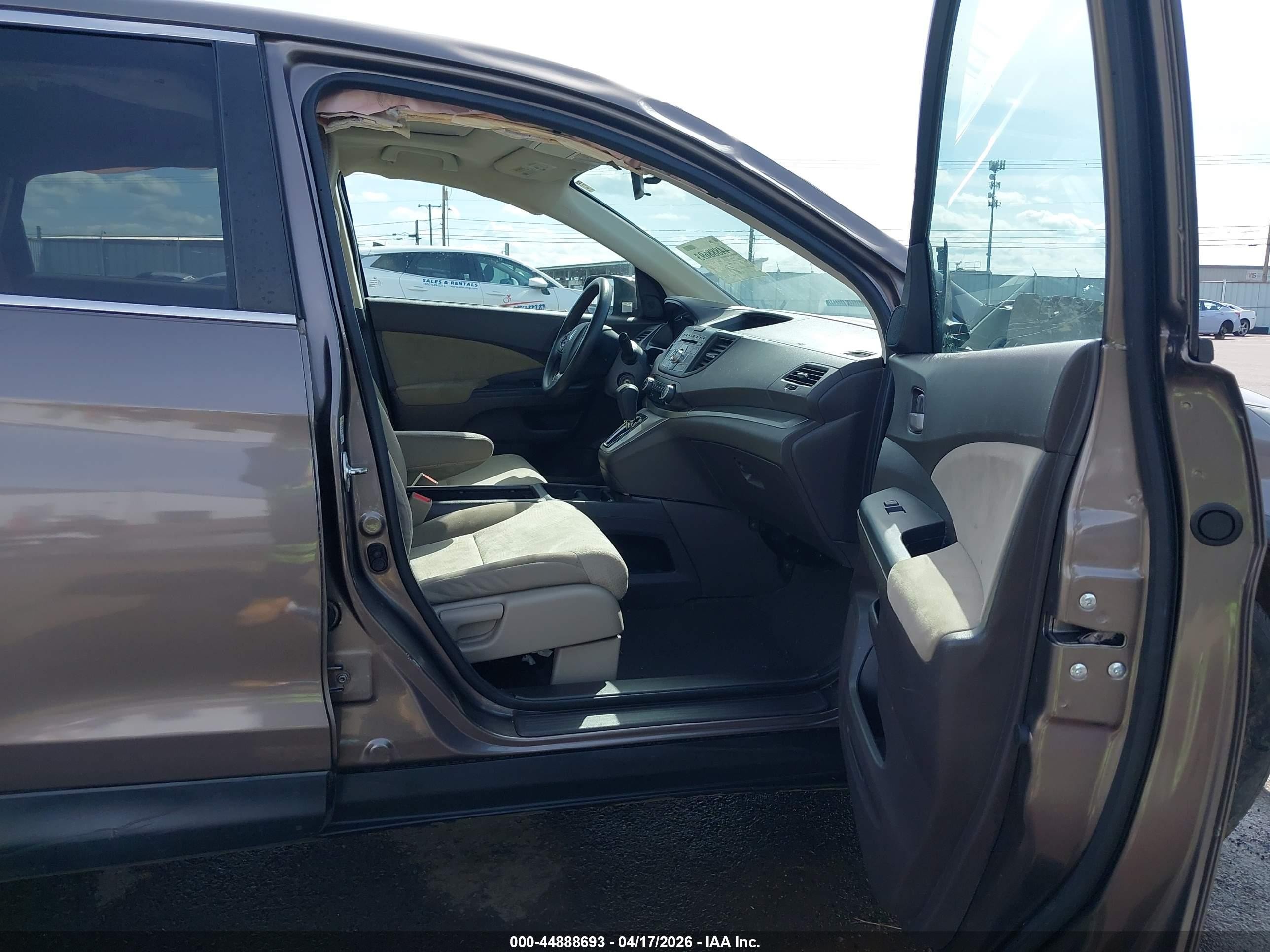 2013 Honda Cr-v Ex Brown vin: 5J6RM3H57DL021696