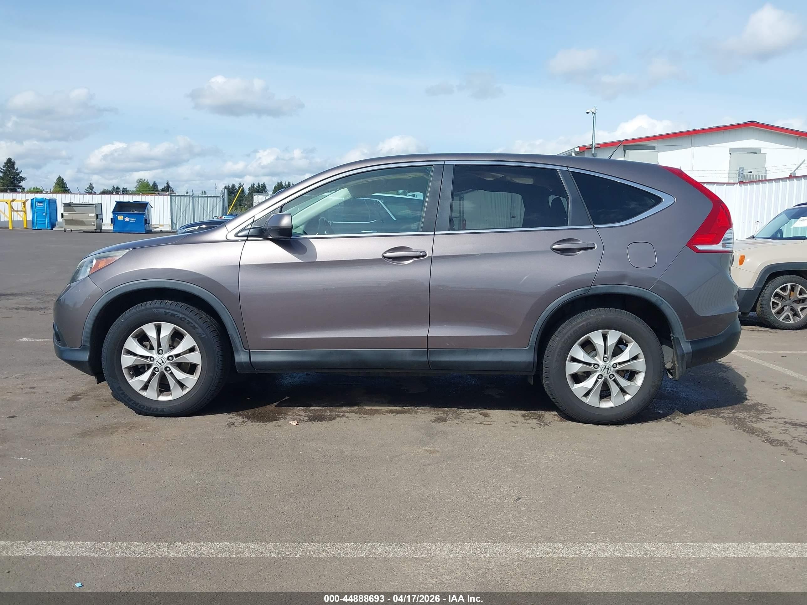 2013 Honda Cr-v Ex Brown vin: 5J6RM3H57DL021696