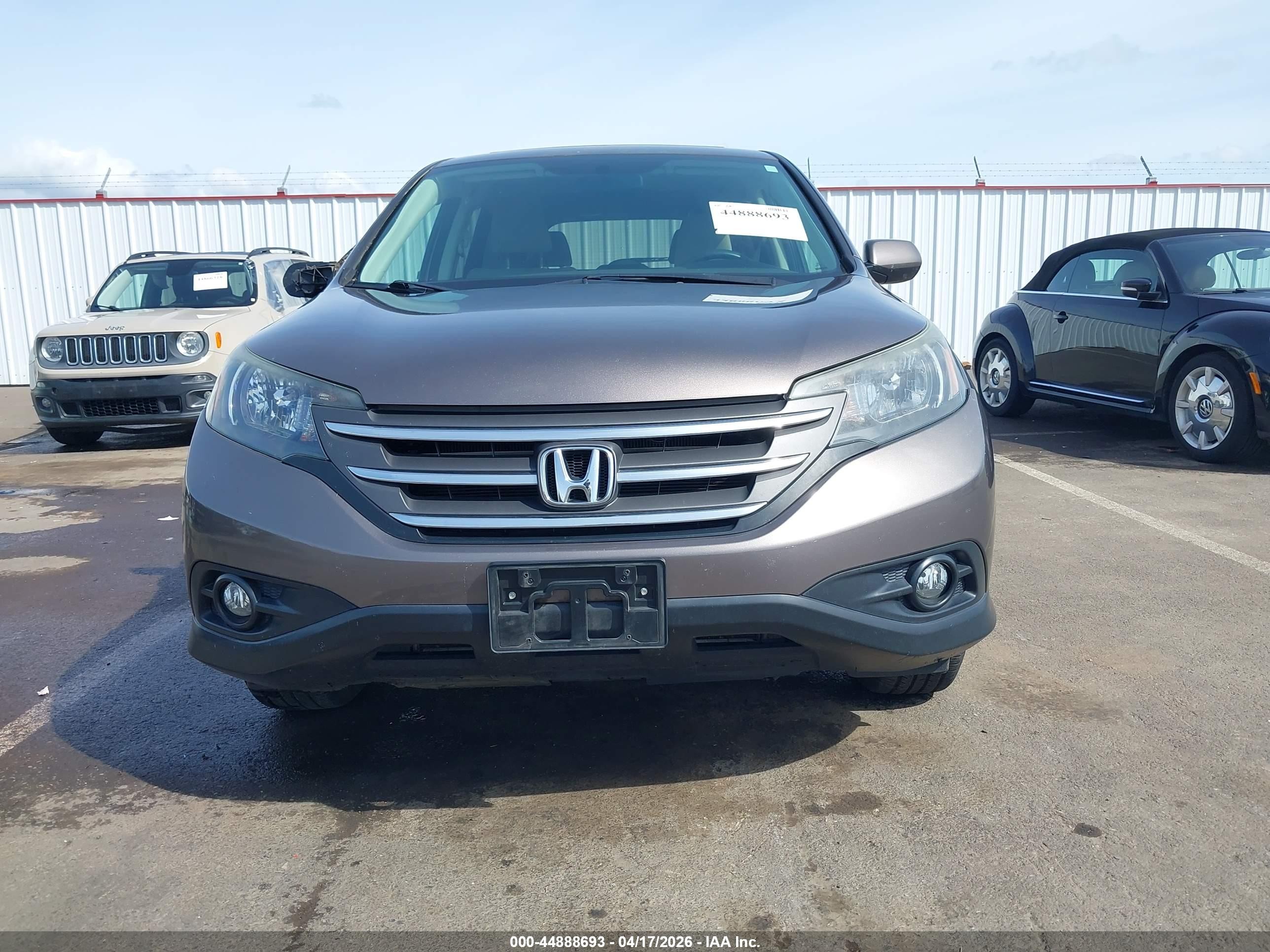 2013 Honda Cr-v Ex Brown vin: 5J6RM3H57DL021696