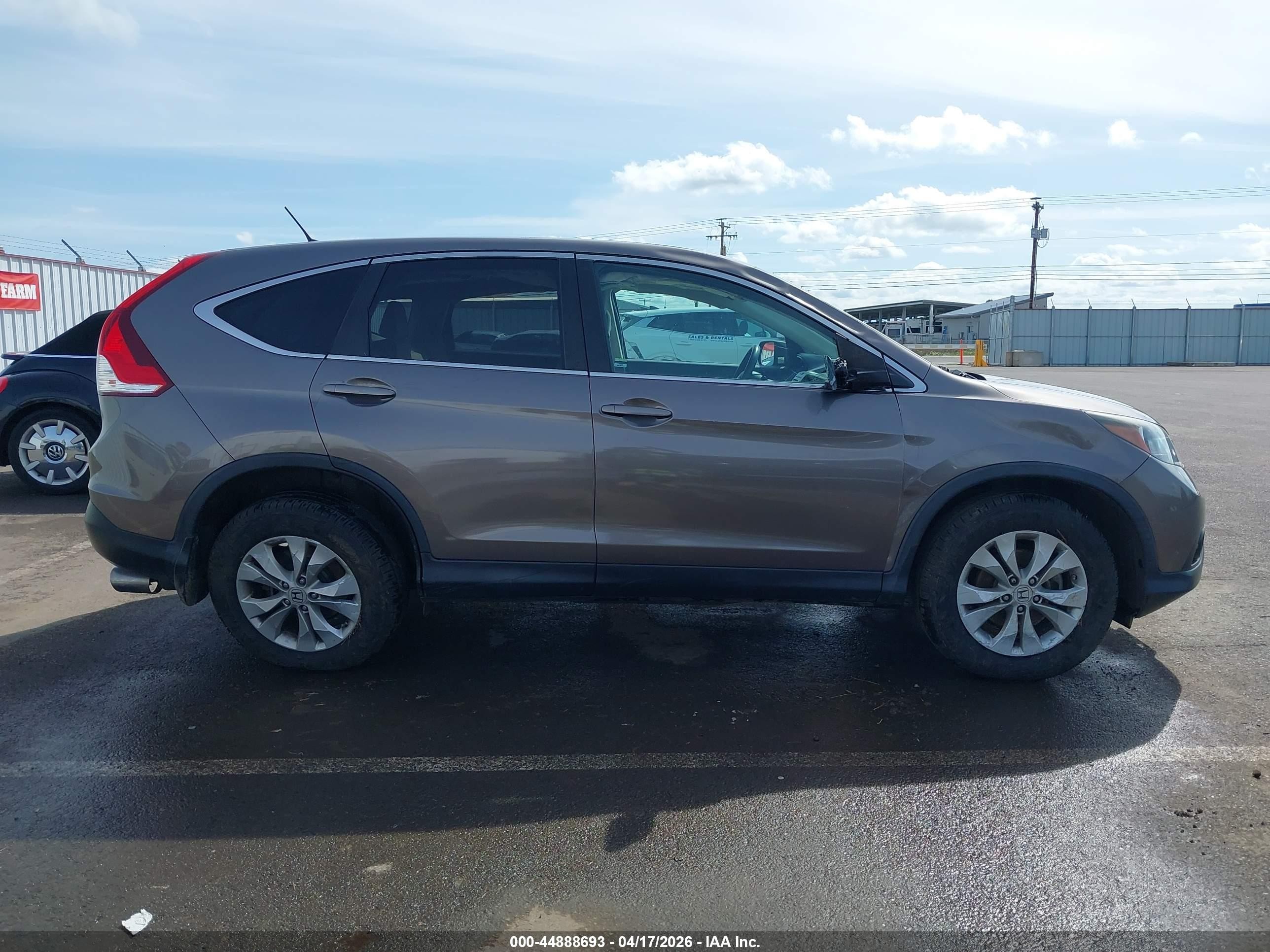 2013 Honda Cr-v Ex Brown vin: 5J6RM3H57DL021696