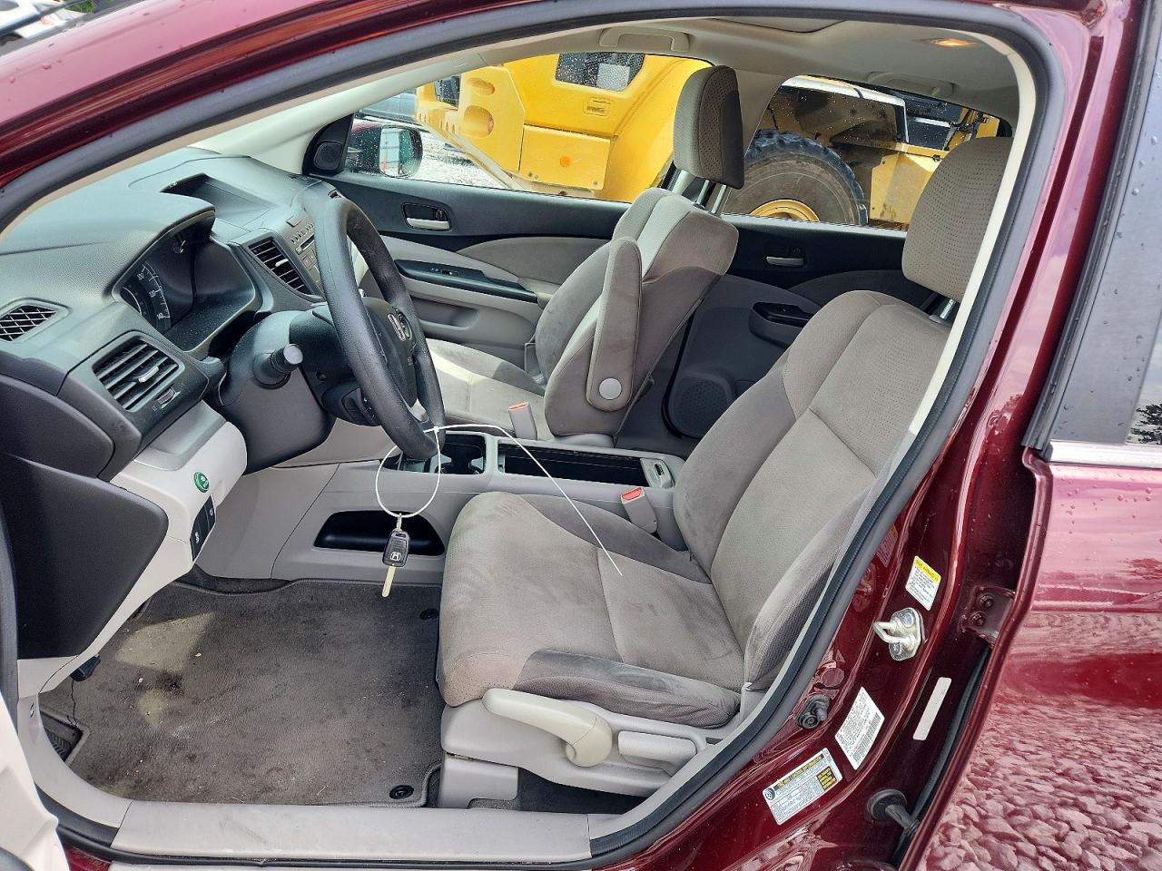 2014 Honda Cr-v Ex Burgundy vin: 5J6RM3H57EL045594