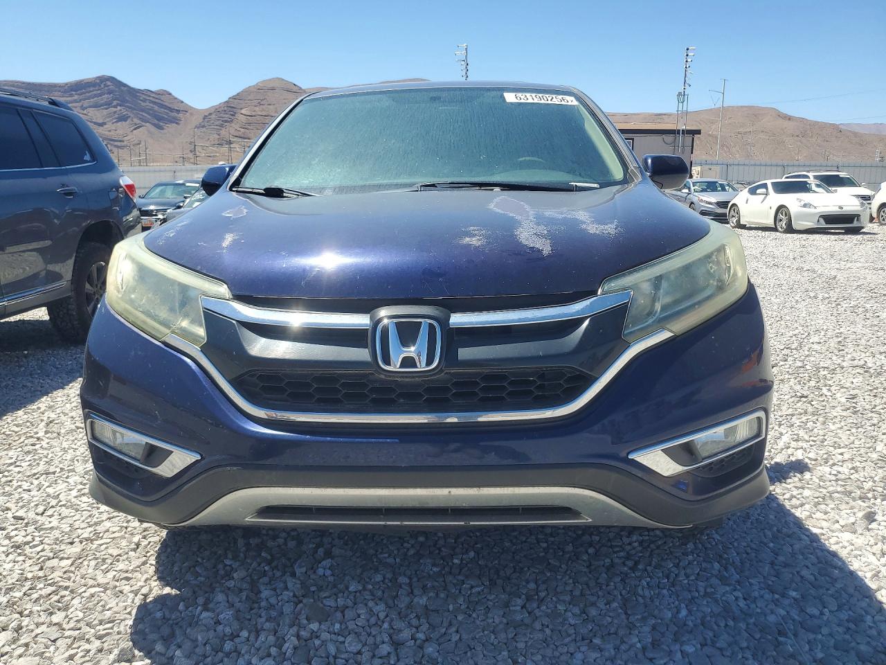 2015 Honda Cr-v Ex Blue vin: 5J6RM3H57FL003699