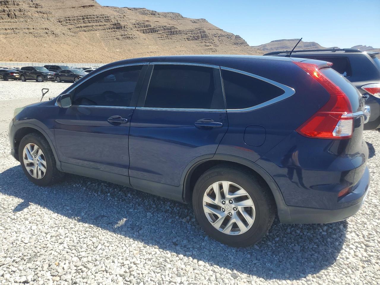 2015 Honda Cr-v Ex Blue vin: 5J6RM3H57FL003699