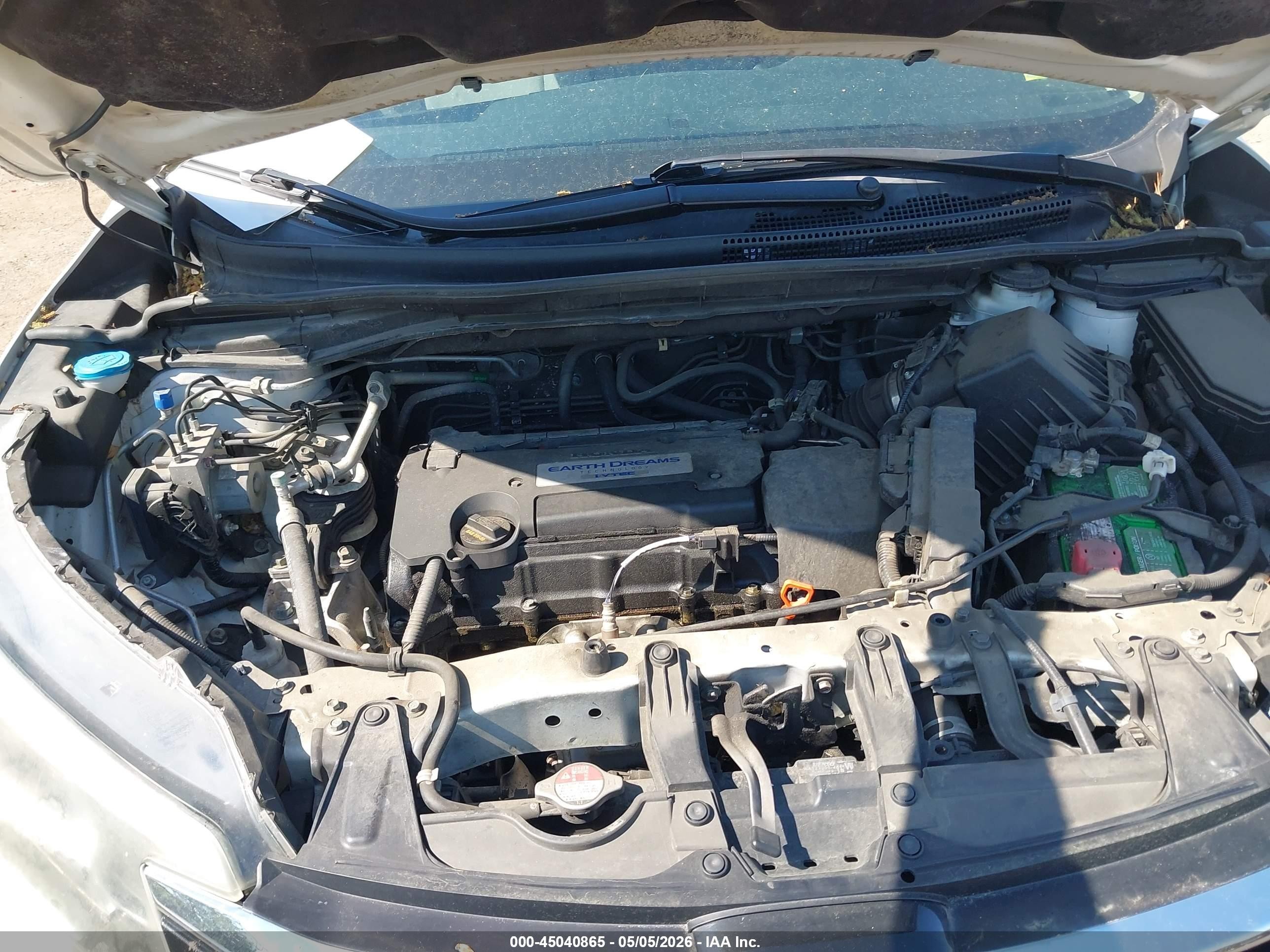 2015 Honda Cr-v Ex Белый vin: 5J6RM3H57FL008837