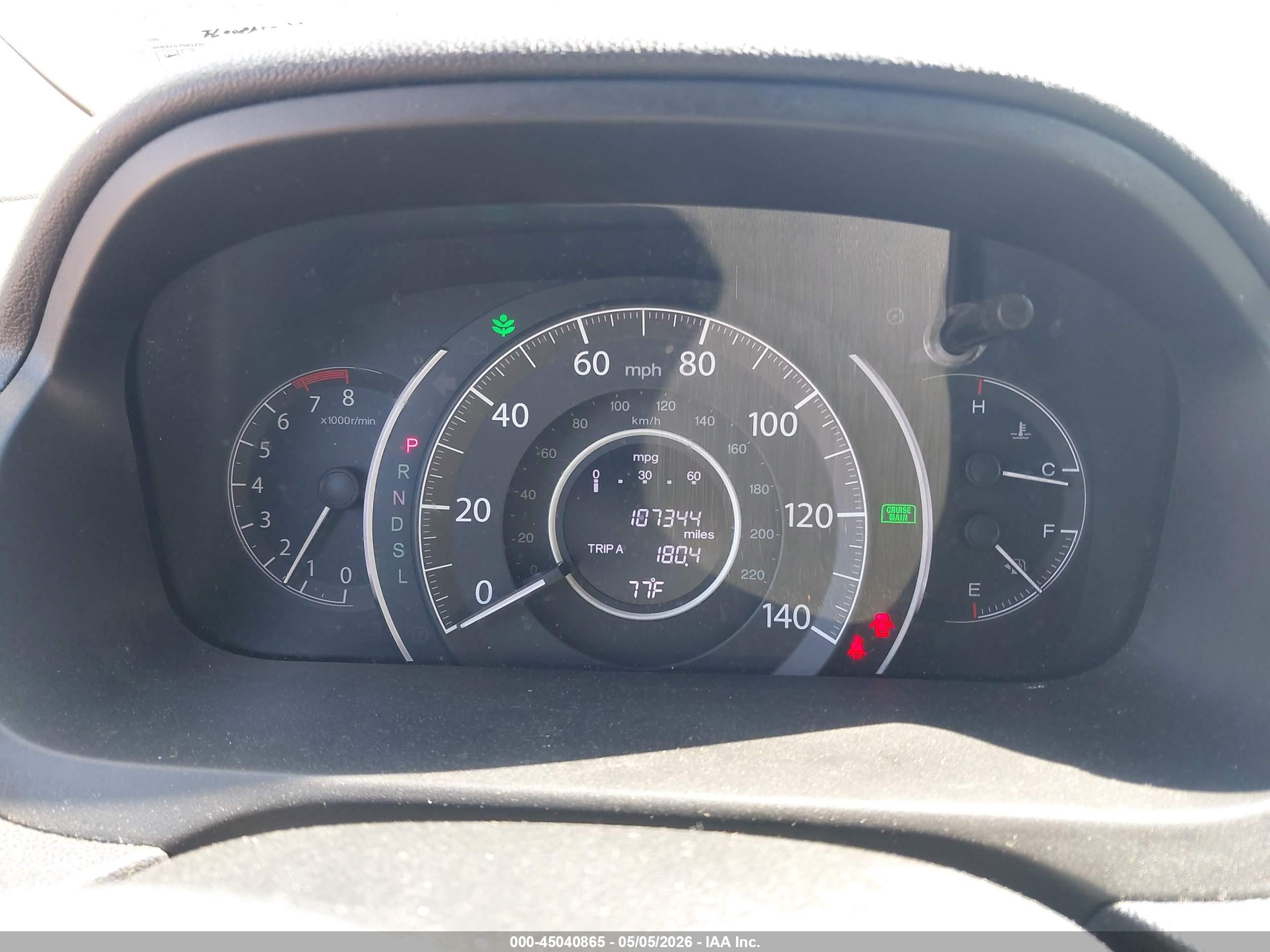 2015 Honda Cr-v Ex Белый vin: 5J6RM3H57FL008837