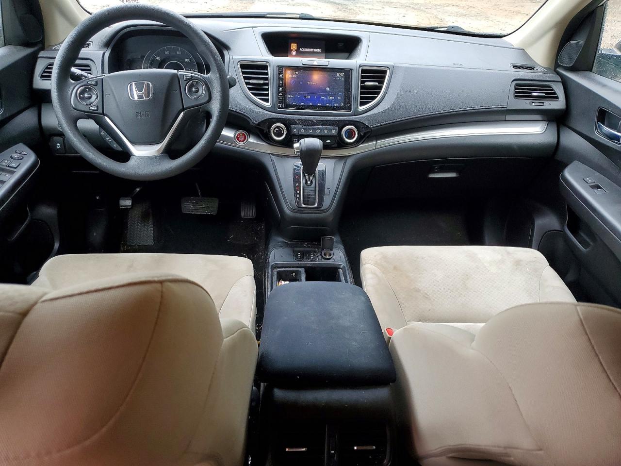 2015 Honda Cr-v Ex Белый vin: 5J6RM3H57FL013228