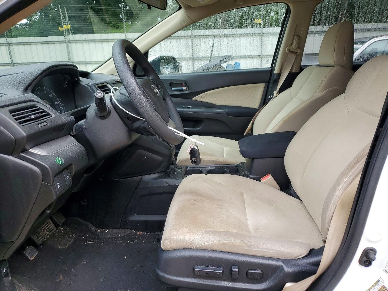 2015 Honda Cr-v Ex Белый vin: 5J6RM3H57FL013228
