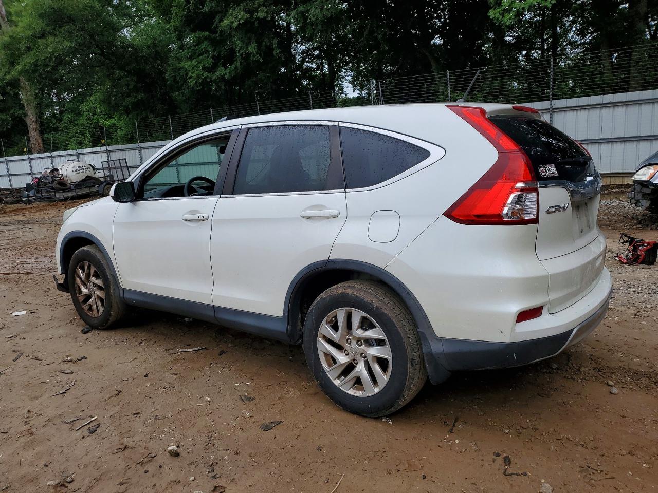 2015 Honda Cr-v Ex Белый vin: 5J6RM3H57FL013228