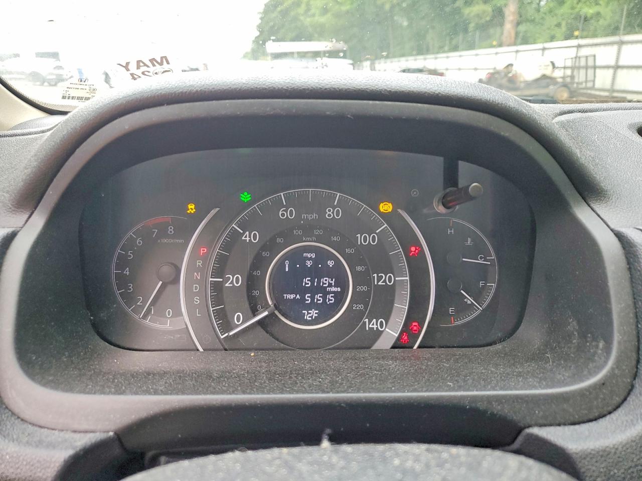 2015 Honda Cr-v Ex Белый vin: 5J6RM3H57FL013228