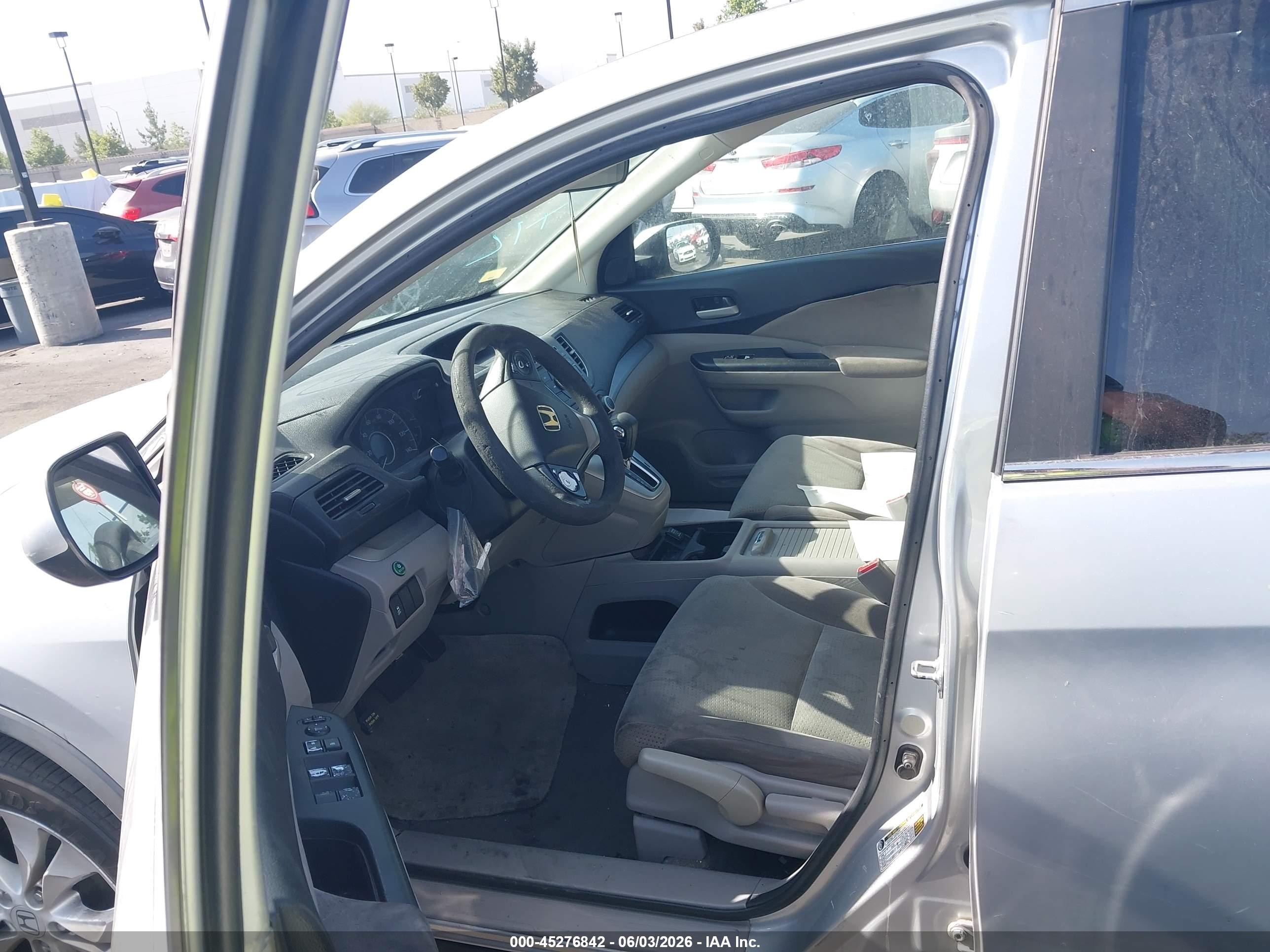 2012 Honda Cr-v Ex Silver vin: 5J6RM3H58CL044273