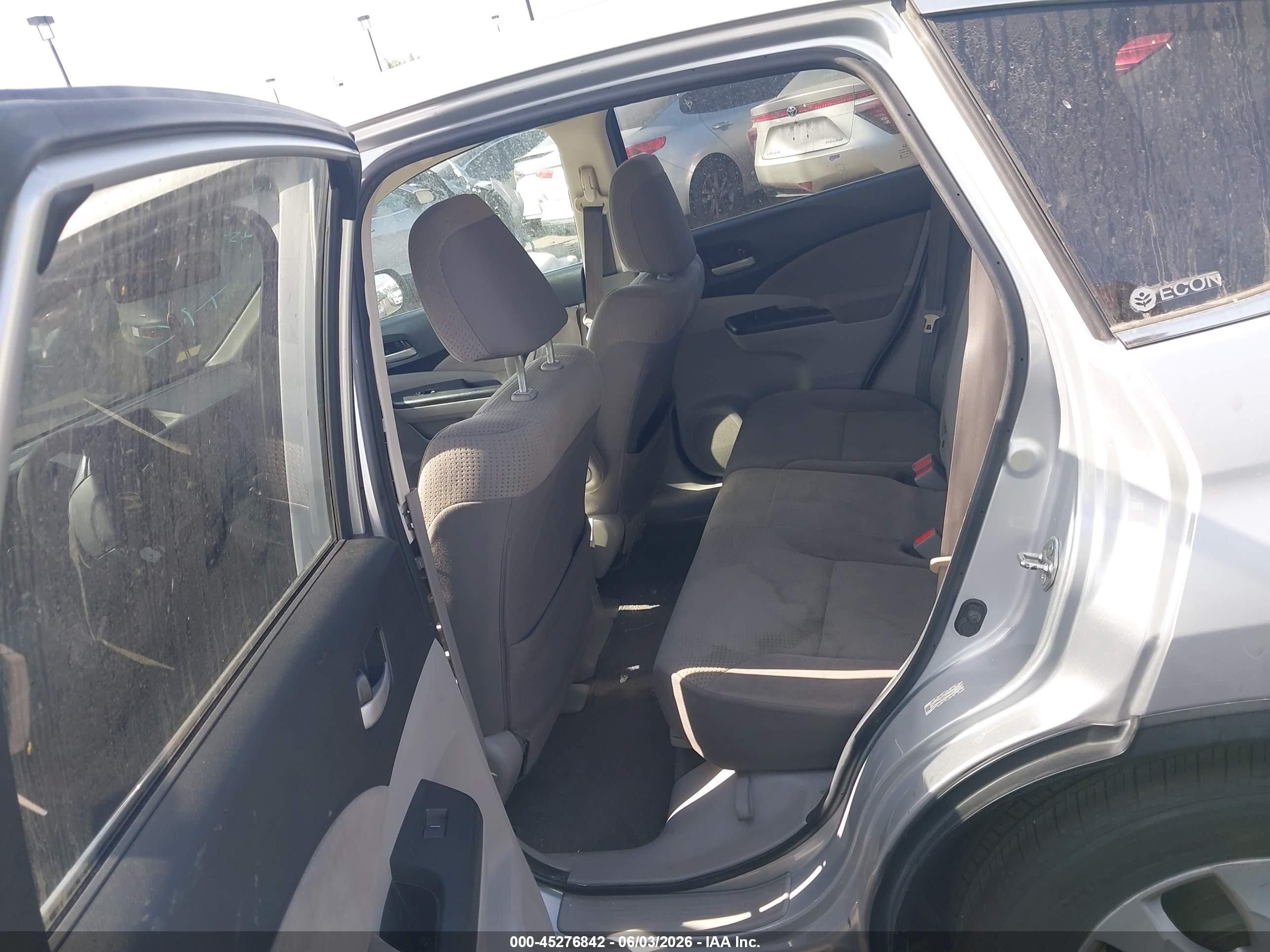 2012 Honda Cr-v Ex Silver vin: 5J6RM3H58CL044273