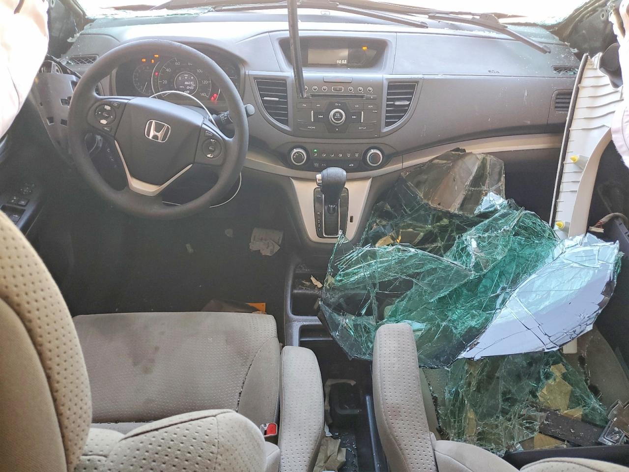 2013 Honda Cr-v Ex Серый vin: 5J6RM3H58DL027619