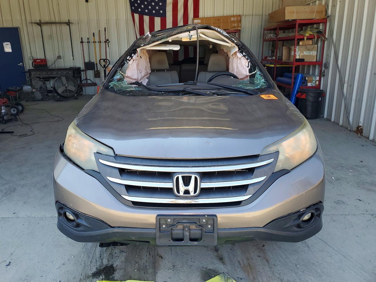 2013 Honda Cr-v Ex Серый vin: 5J6RM3H58DL027619