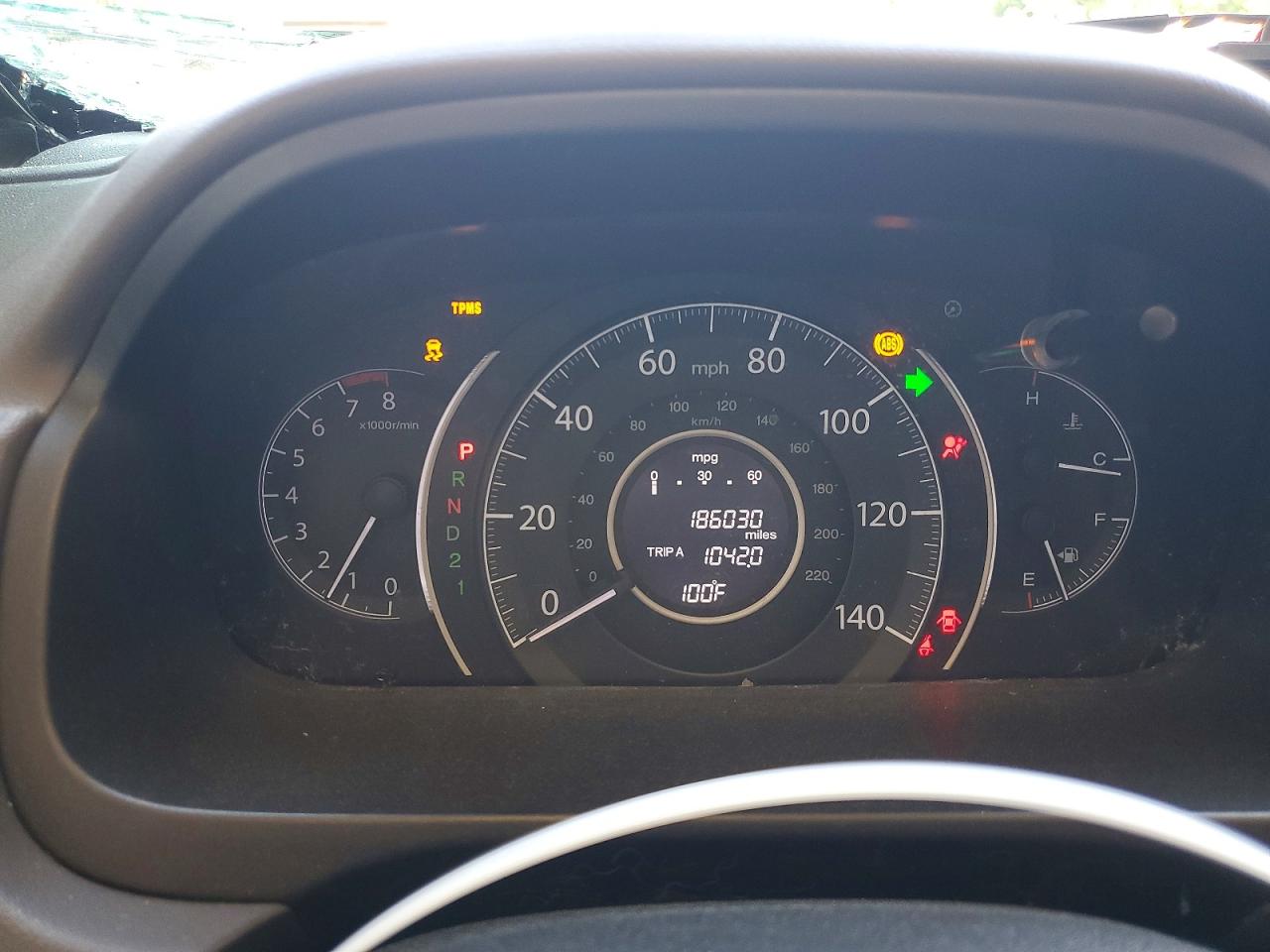 2013 Honda Cr-v Ex Серый vin: 5J6RM3H58DL027619