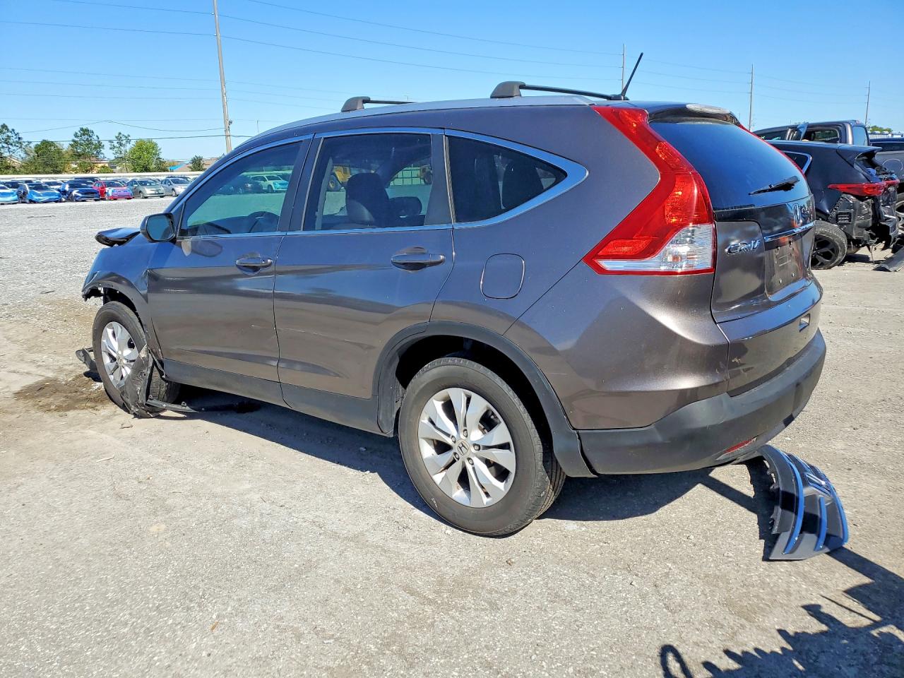 2013 Honda Cr-v Ex Maroon vin: 5J6RM3H58DL041908