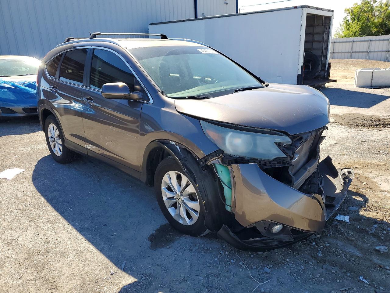 2013 Honda Cr-v Ex Maroon vin: 5J6RM3H58DL041908