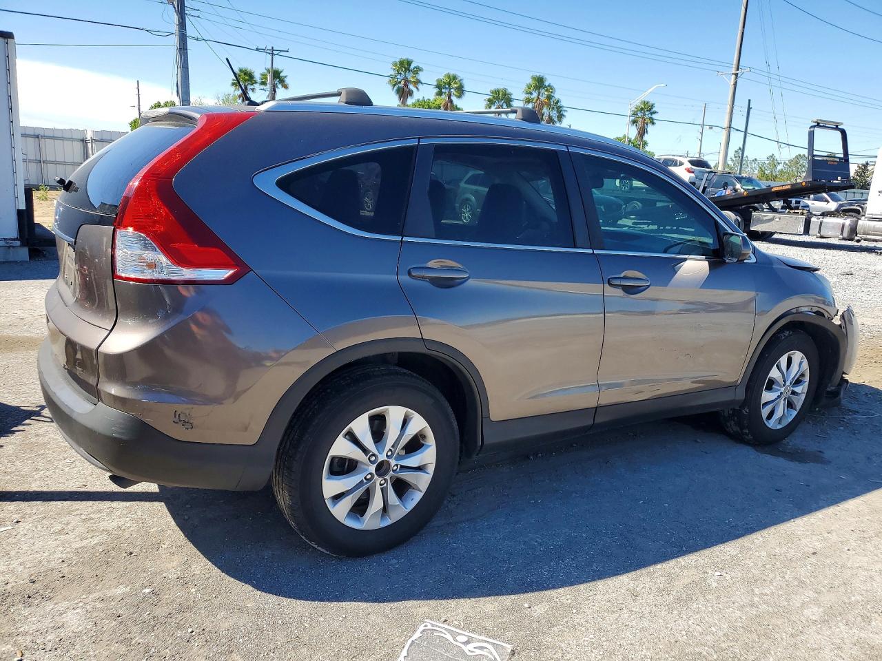 2013 Honda Cr-v Ex Maroon vin: 5J6RM3H58DL041908