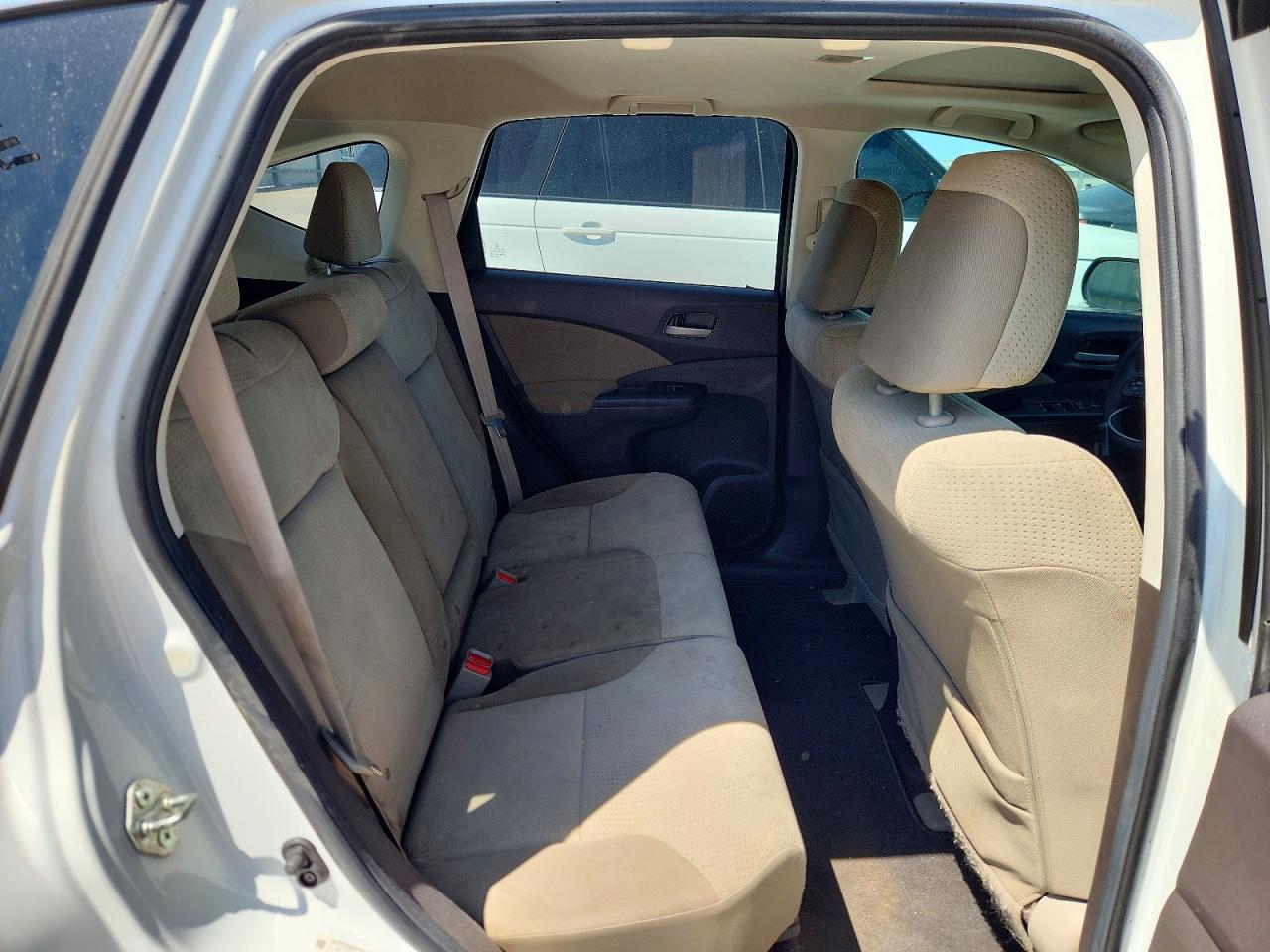 2014 Honda Cr-v Ex White vin: 5J6RM3H58EL006724