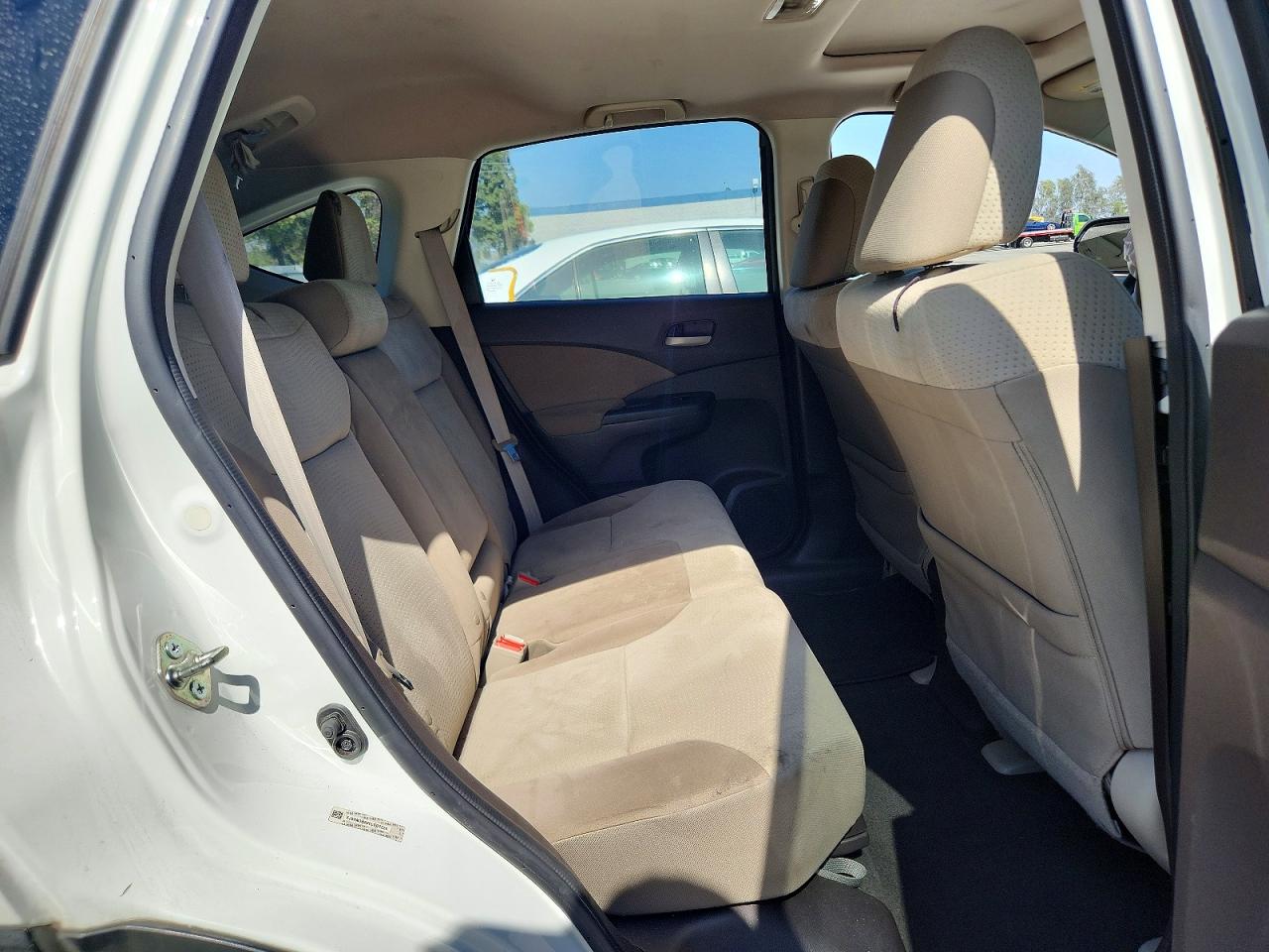 2014 Honda Cr-v Ex White vin: 5J6RM3H58EL007226