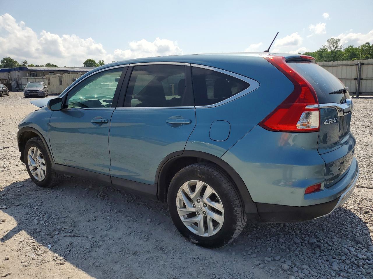 2015 Honda Cr-v Ex Turquoise vin: 5J6RM3H58FL027347
