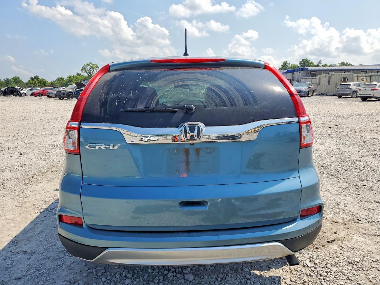 2015 Honda Cr-v Ex Turquoise vin: 5J6RM3H58FL027347