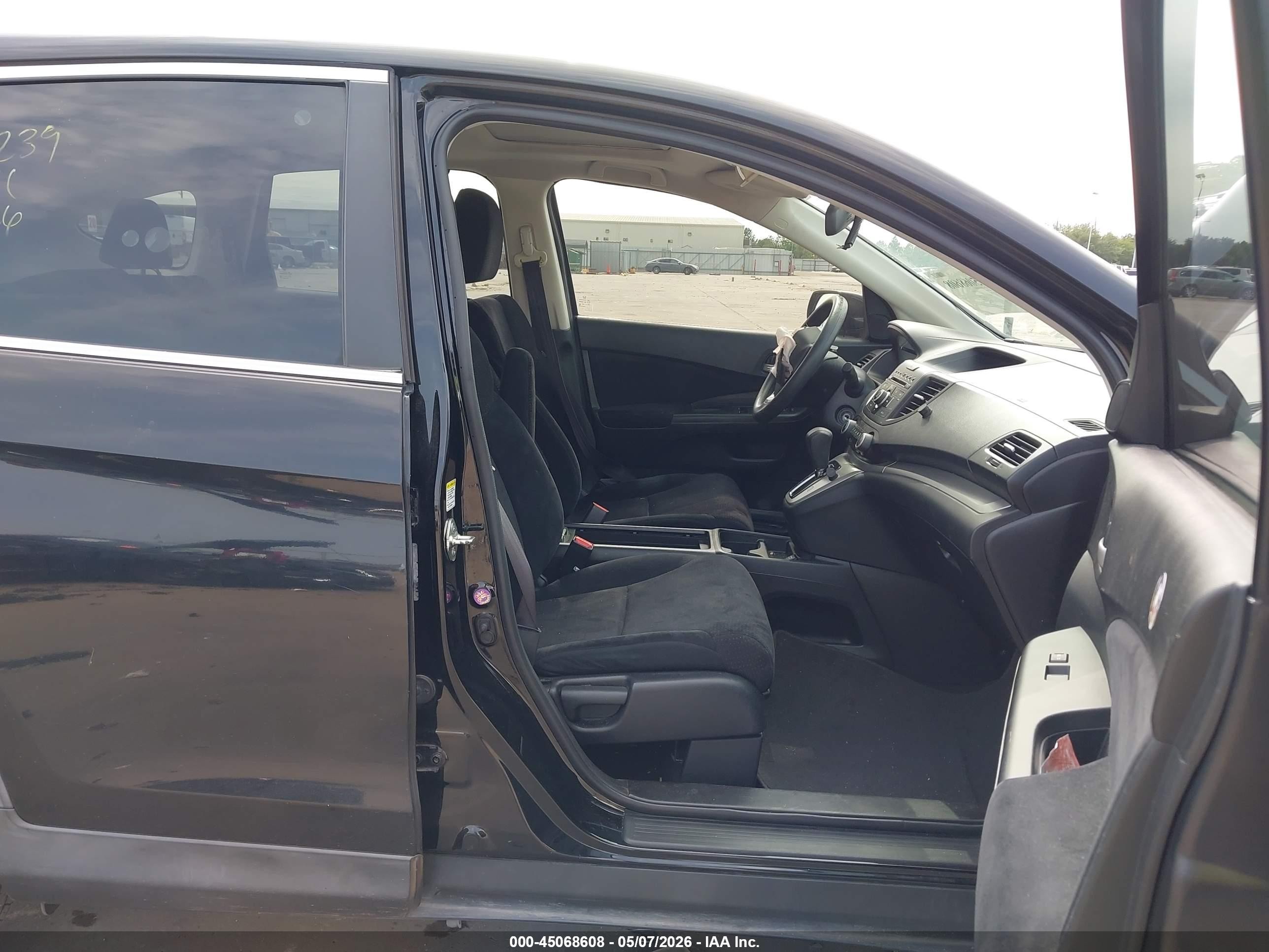 2012 Honda Cr-v Ex Black vin: 5J6RM3H59CL023254