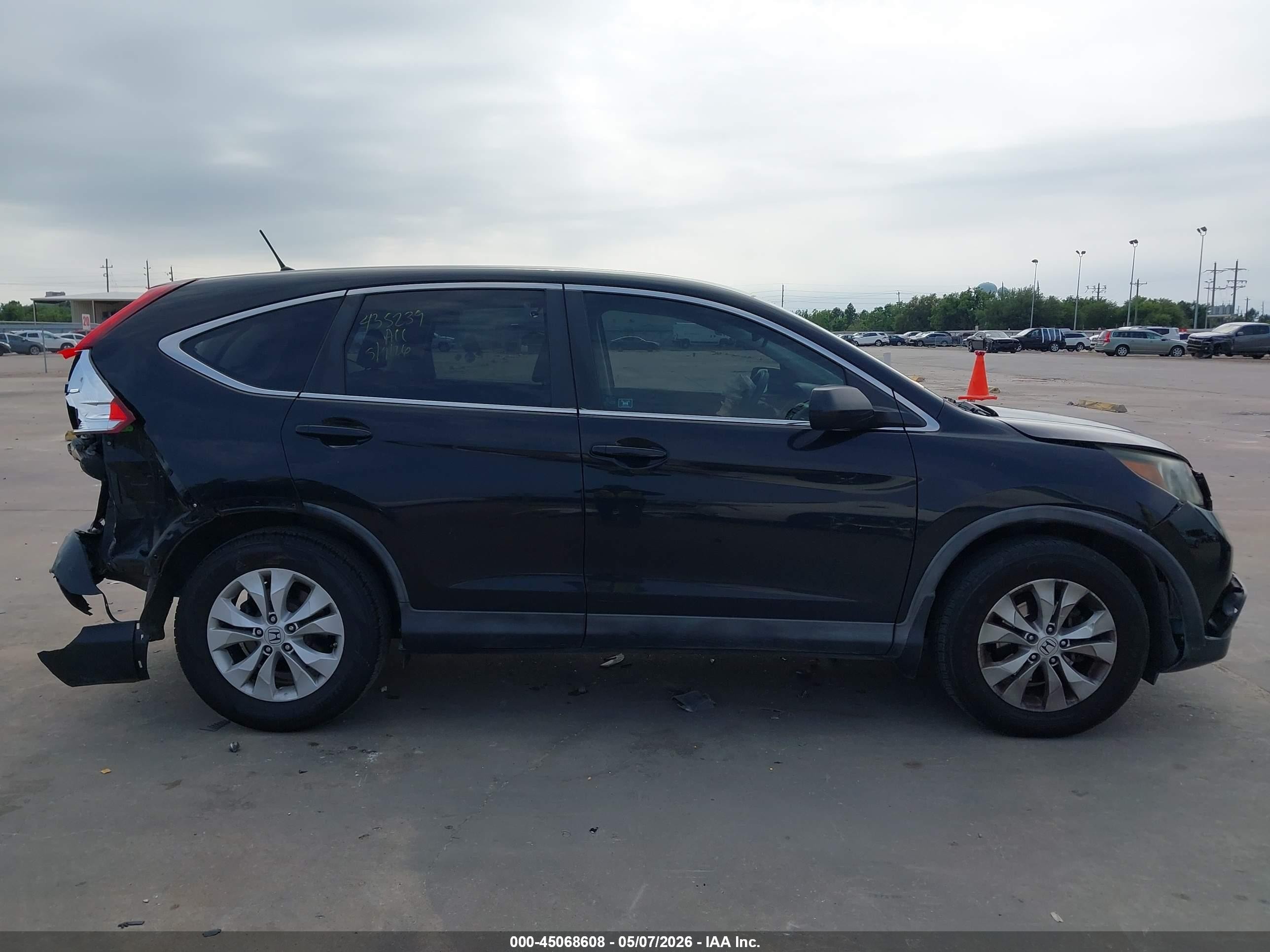 2012 Honda Cr-v Ex Black vin: 5J6RM3H59CL023254