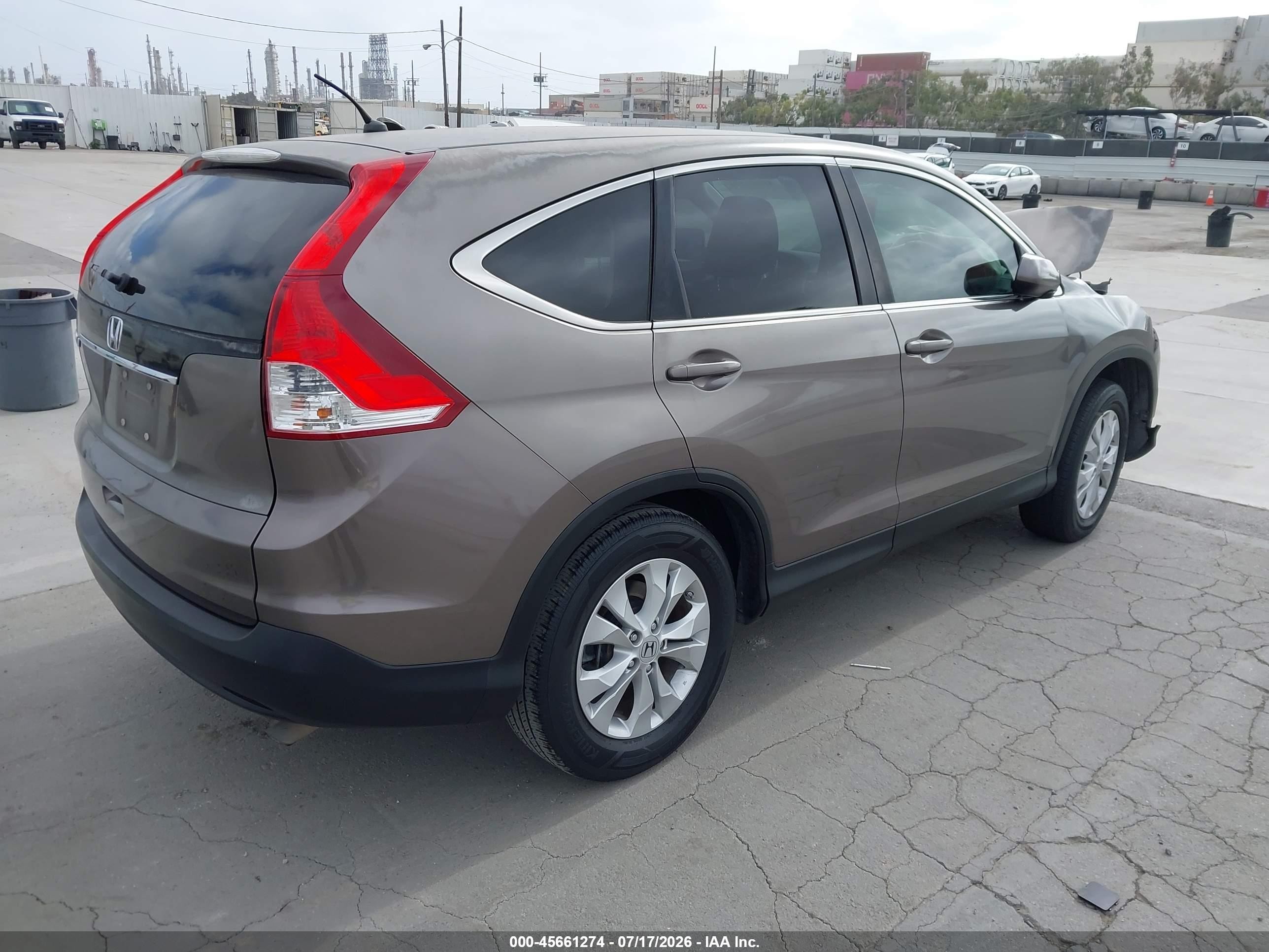 2012 Honda Cr-v Ex Серый vin: 5J6RM3H59CL028101