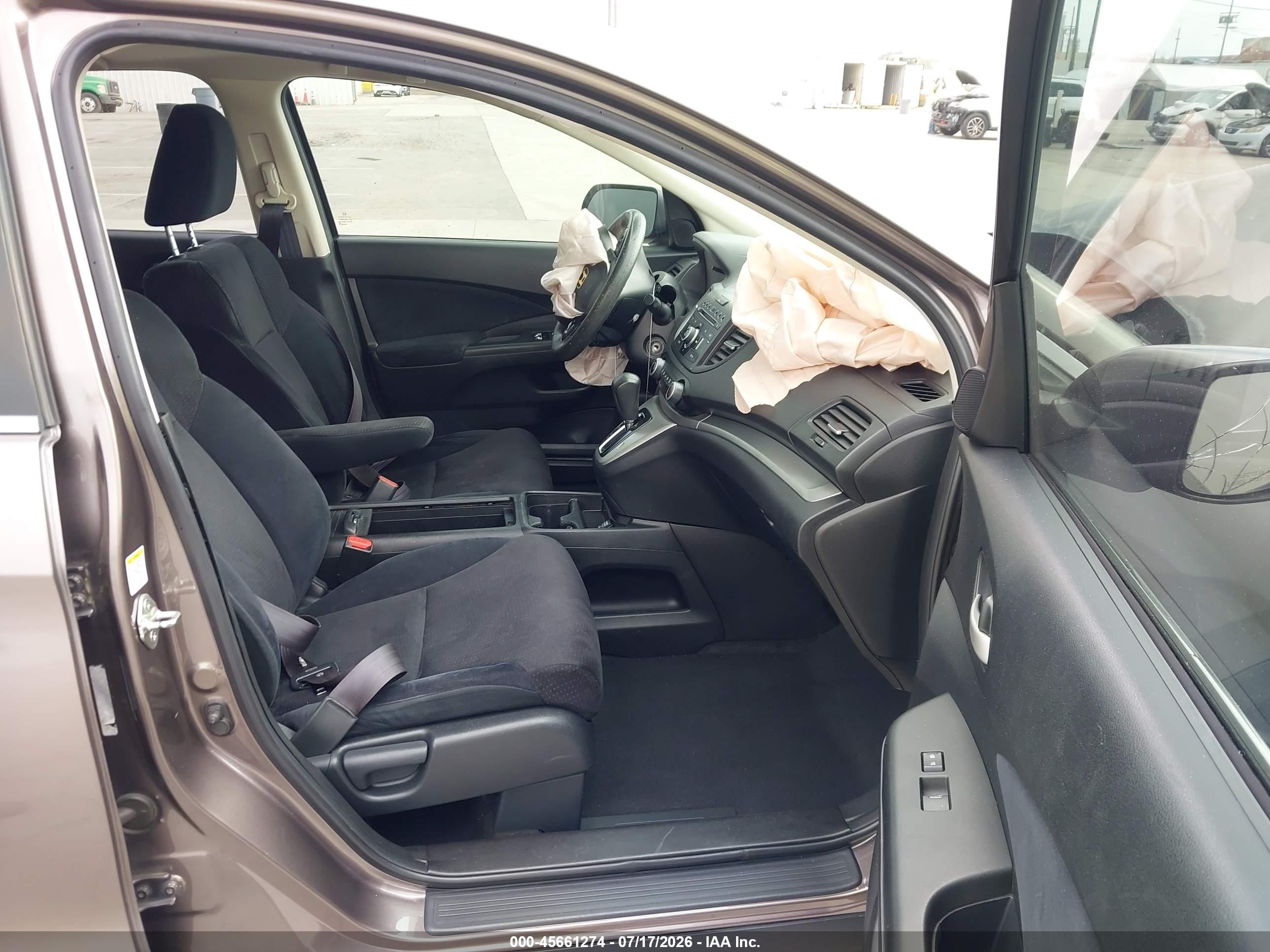 2012 Honda Cr-v Ex Серый vin: 5J6RM3H59CL028101