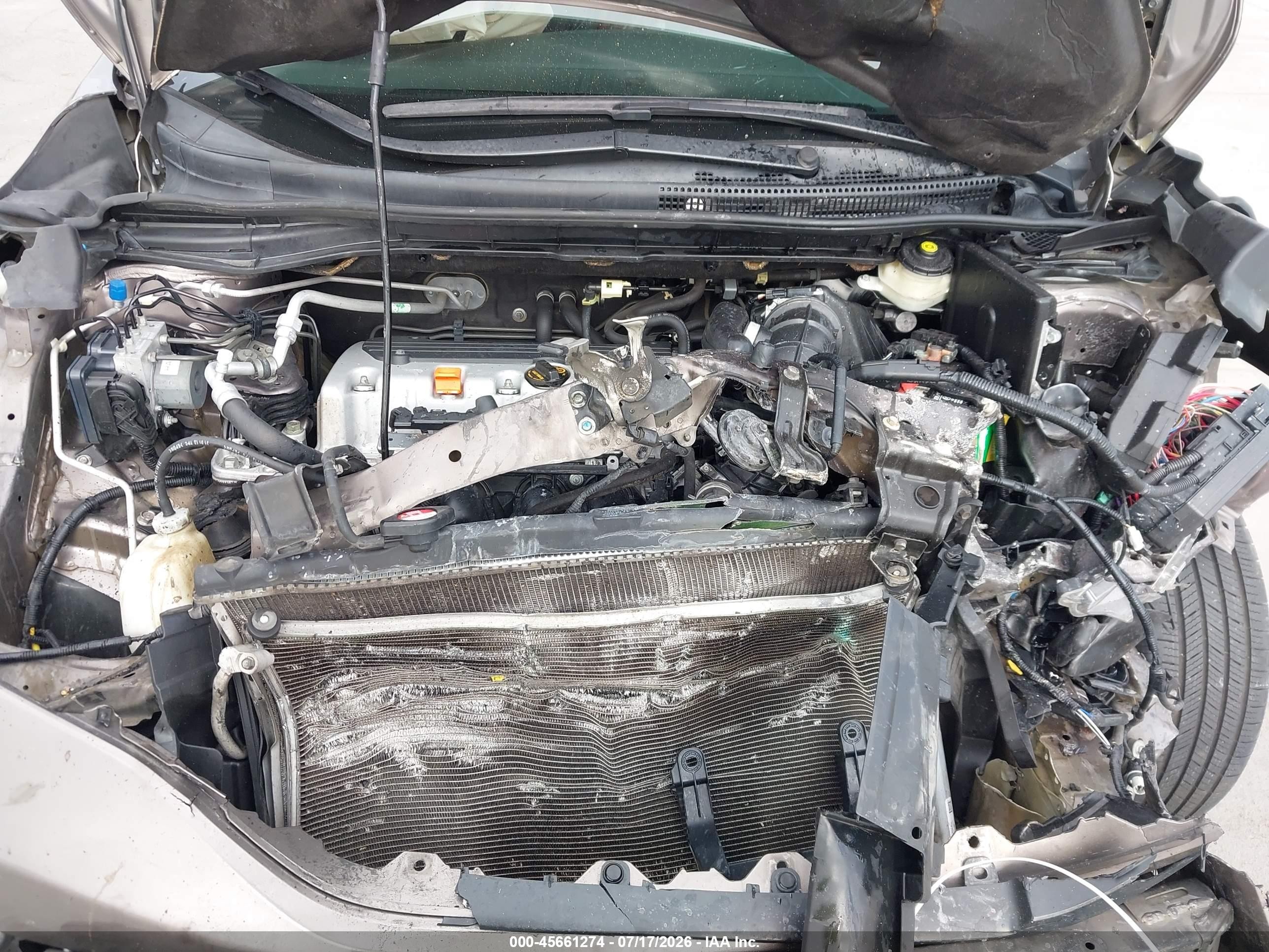 2012 Honda Cr-v Ex Серый vin: 5J6RM3H59CL028101