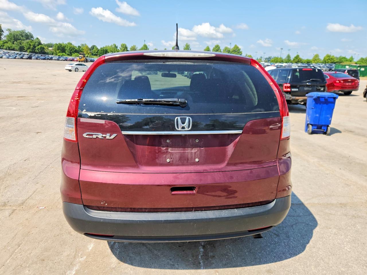 2012 Honda Cr-v Ex Burgundy vin: 5J6RM3H59CL031127