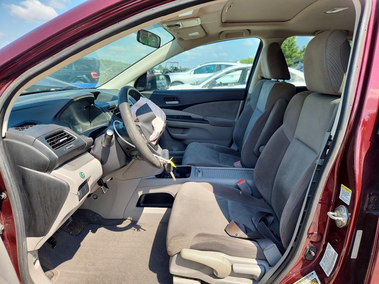 2012 Honda Cr-v Ex Burgundy vin: 5J6RM3H59CL031127