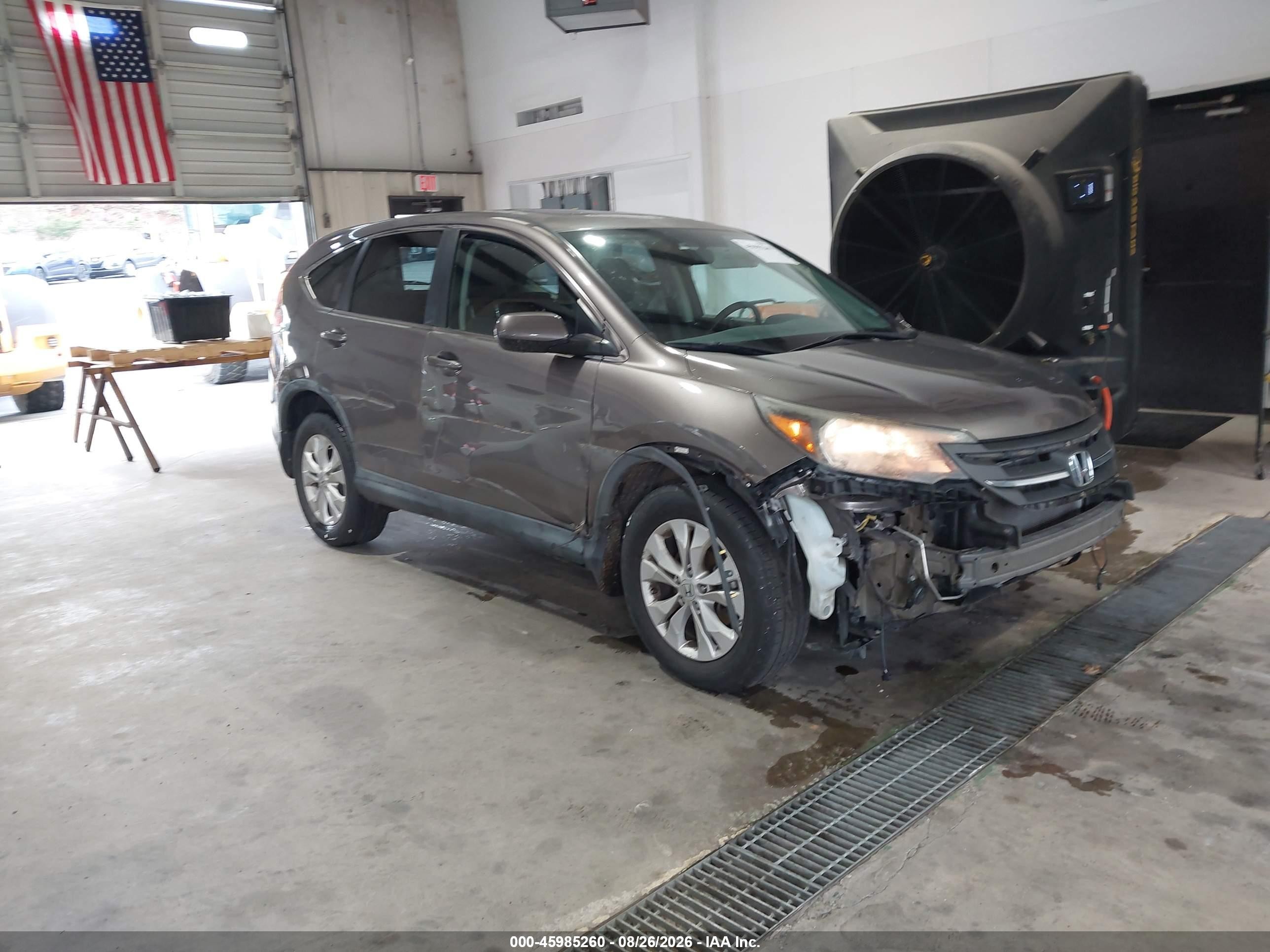 2012 Honda Cr-v Ex Dark Brown vin: 5J6RM3H59CL038708