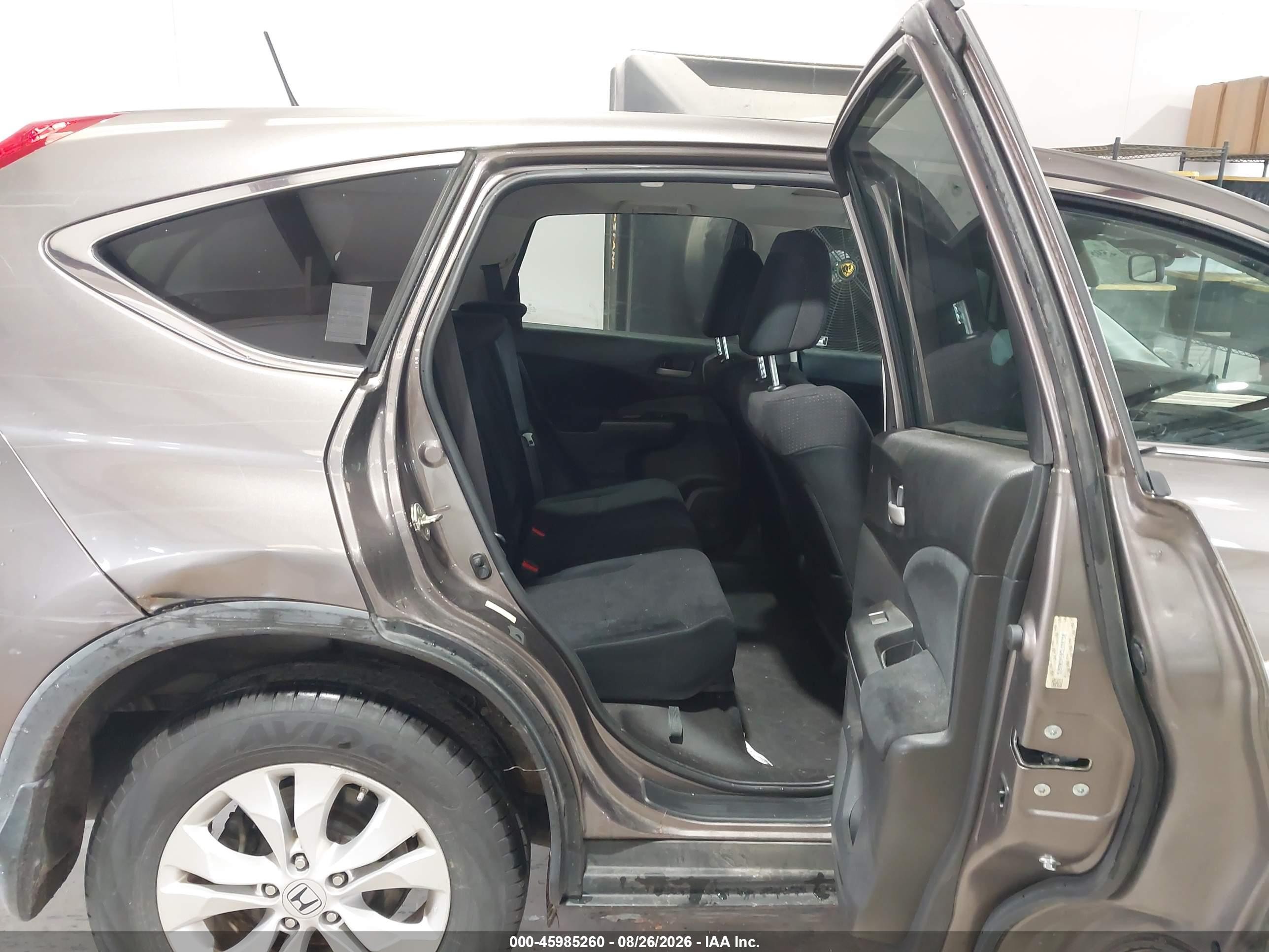 2012 Honda Cr-v Ex Dark Brown vin: 5J6RM3H59CL038708