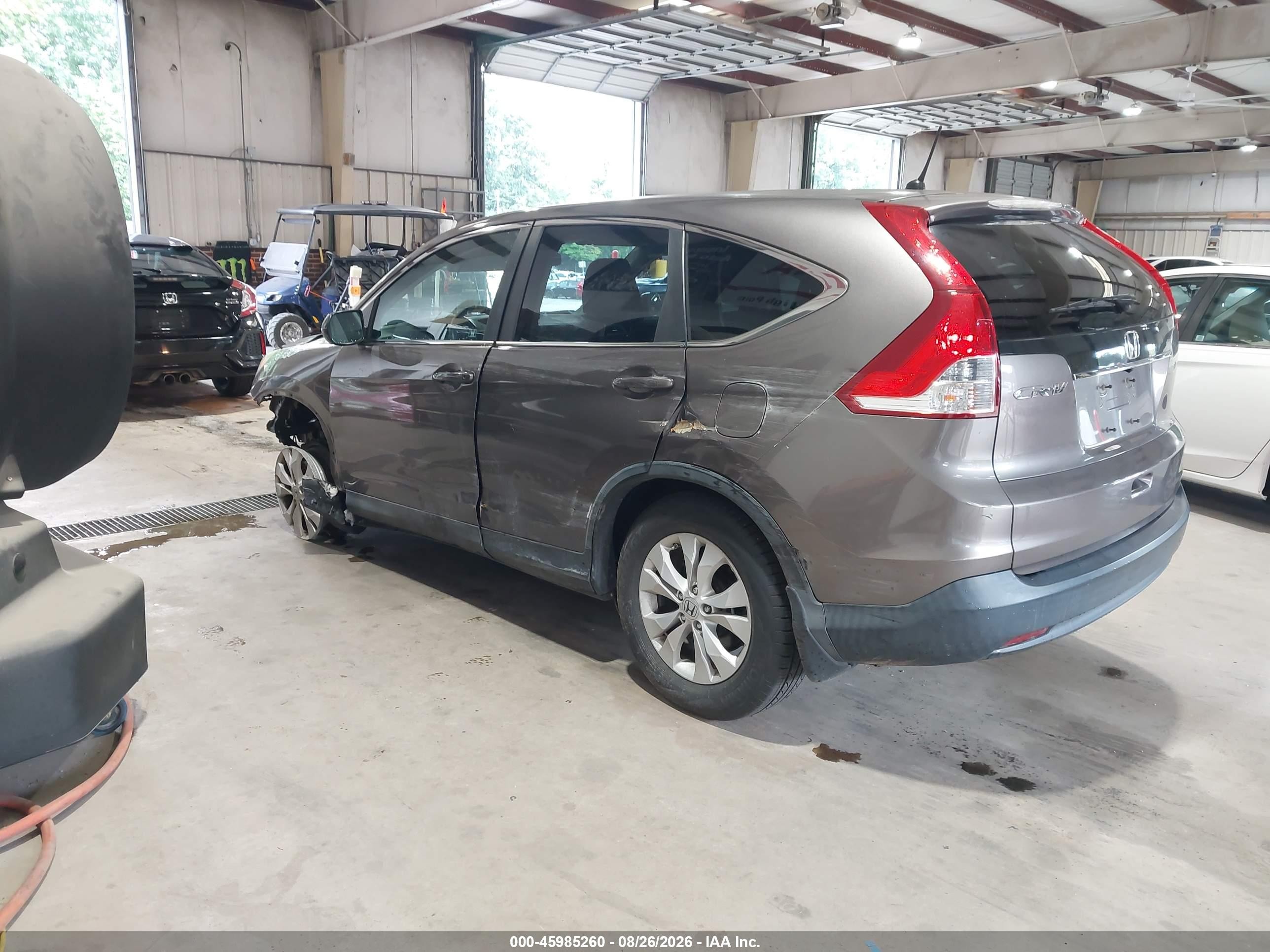 2012 Honda Cr-v Ex Dark Brown vin: 5J6RM3H59CL038708