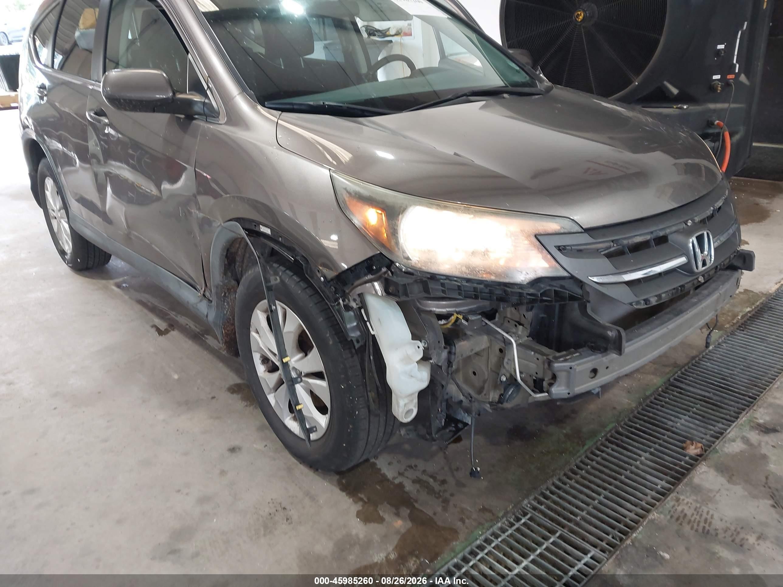 2012 Honda Cr-v Ex Dark Brown vin: 5J6RM3H59CL038708